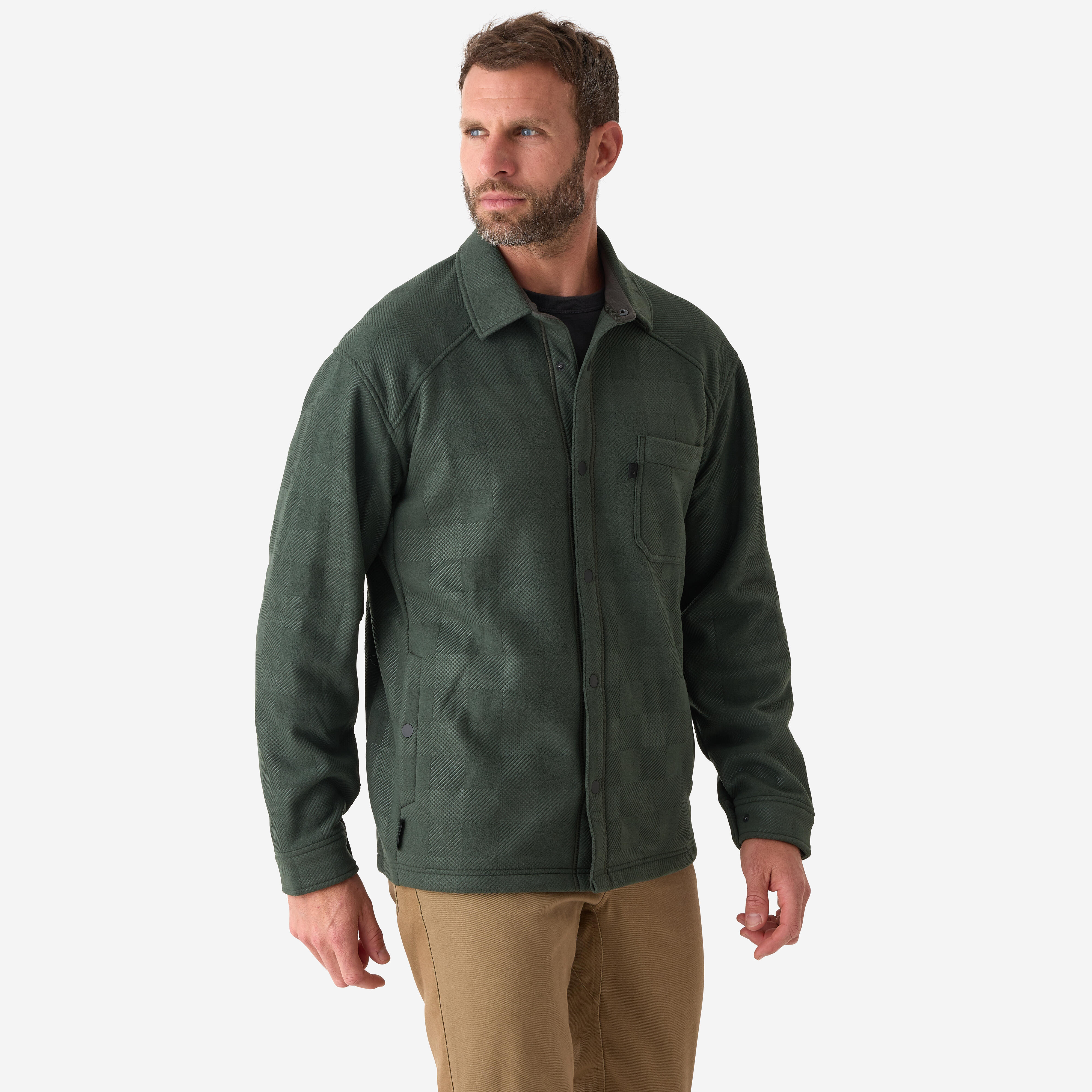 Koszula wierzchnia polarowa Solognac 100