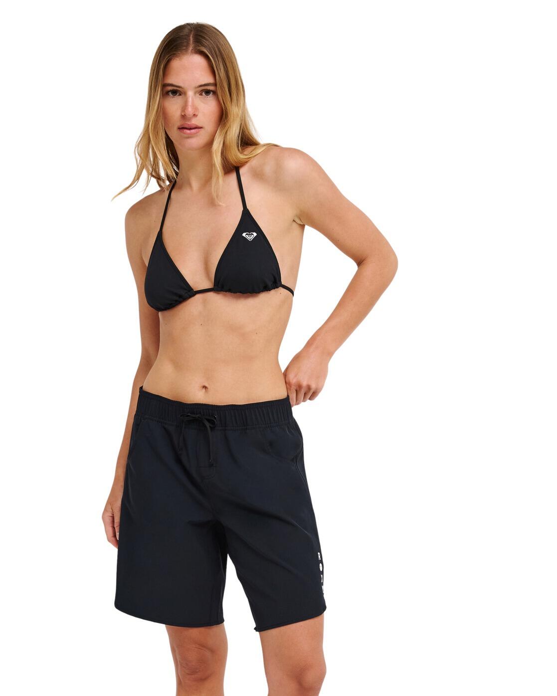 Spodenki boardshort dla Kobiety ROXY WAVE 9 Czarny