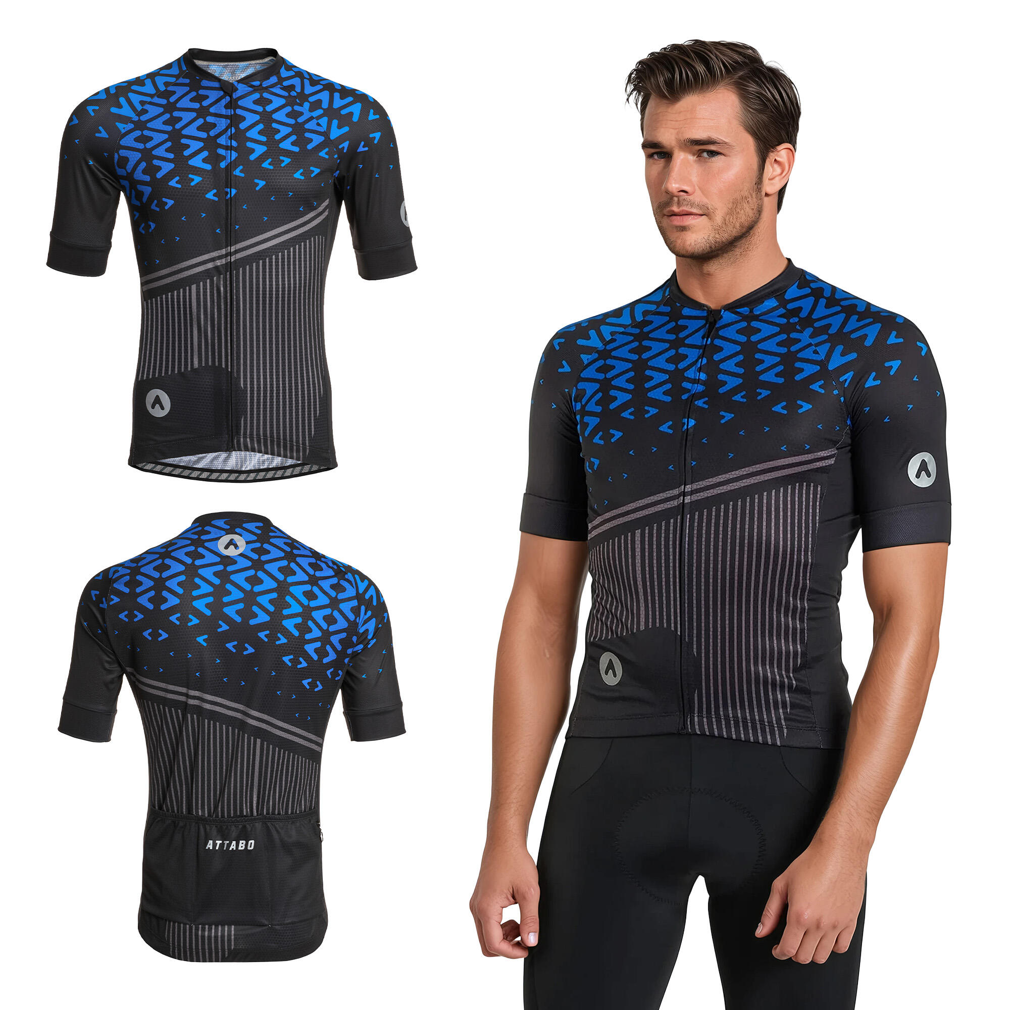Koszulka rowerowa męska ATTABO Tevi
