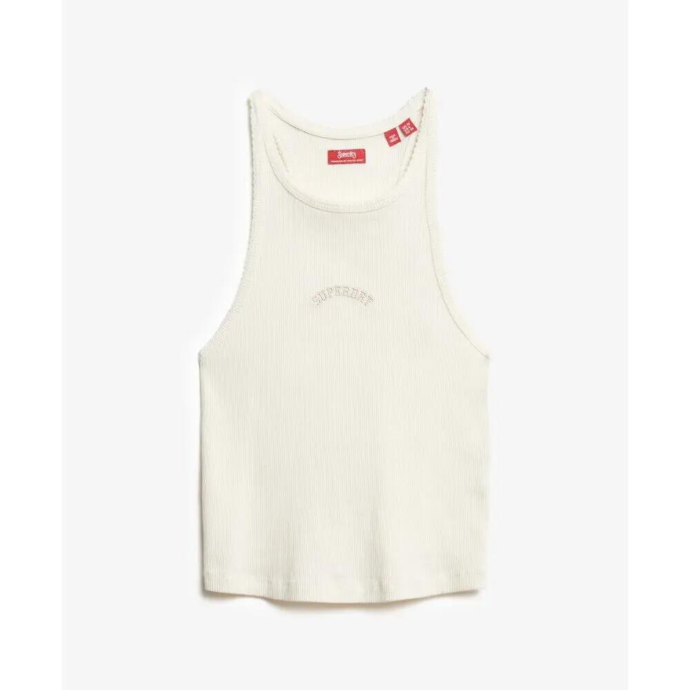 Tank top z plecami typu racer i logiem dla kobiet Superdry Essential