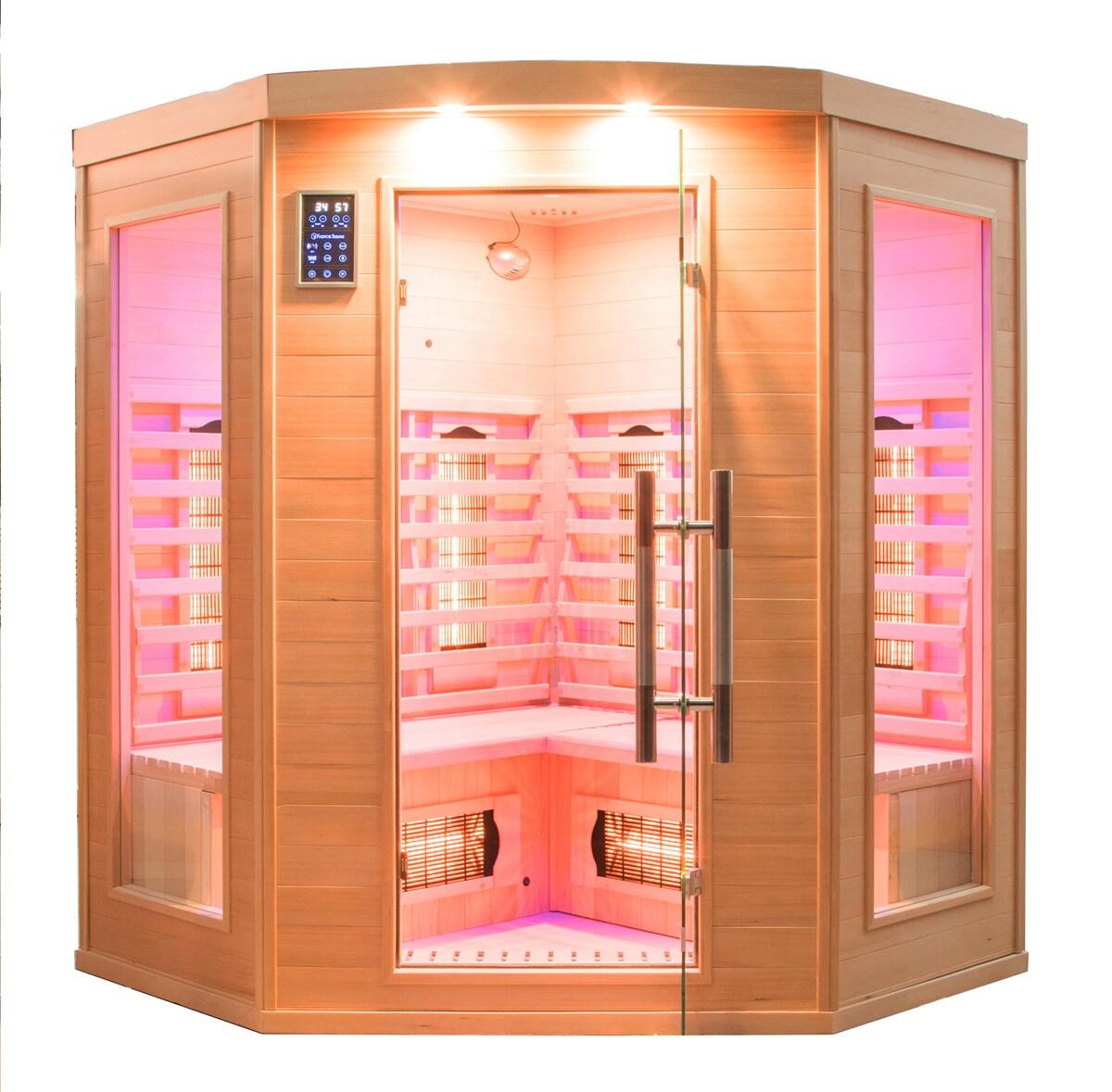 Apollon Quartz 3/4 pl. – Designerska sauna IR dla pełnego relaksu