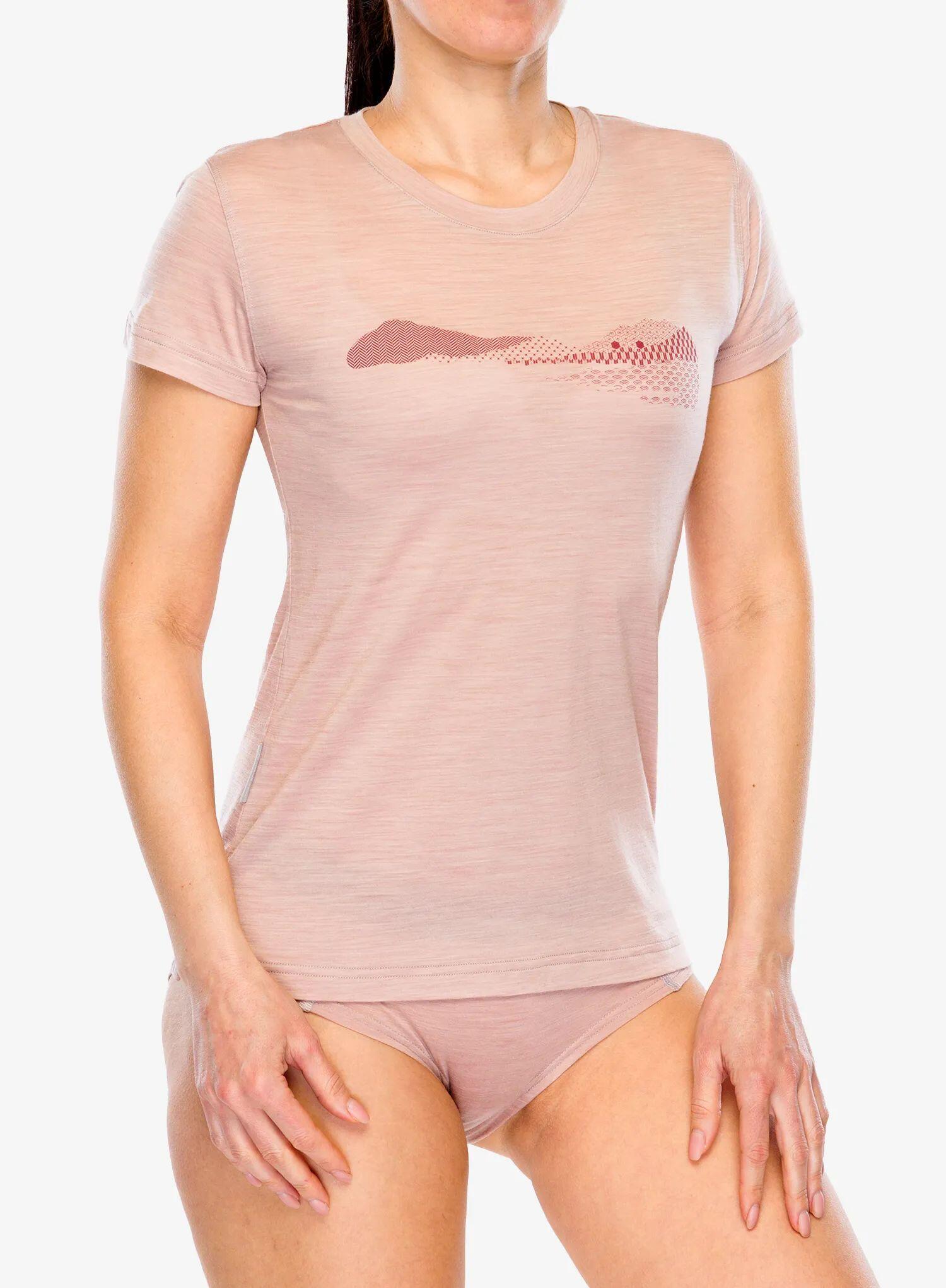 Koszulka merino damska Sensor Merino Air Hills SS Tee