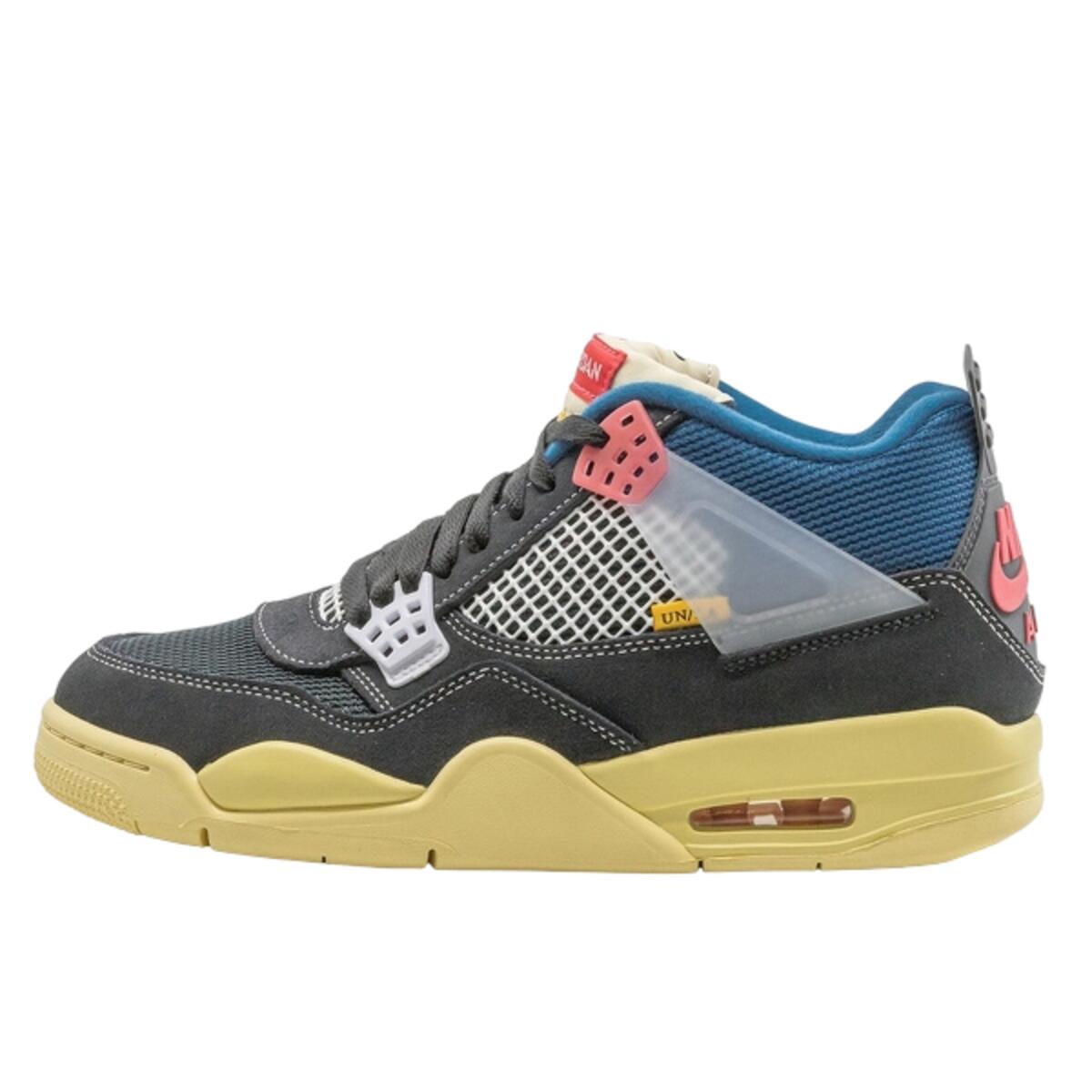 Buty do chodzenia dla dorosłych Air Jordan 4 Retro Union Off Noir