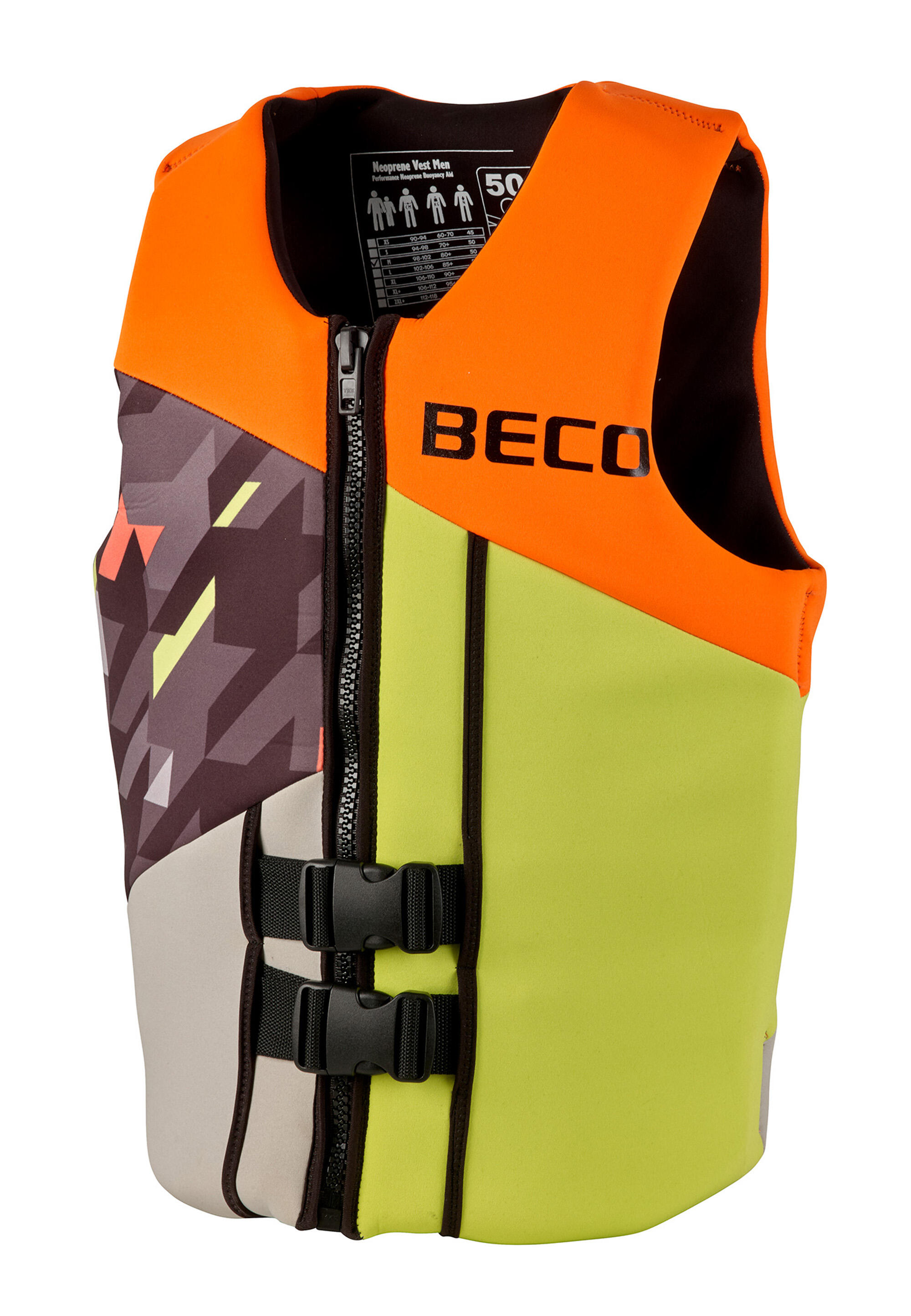 Kamizelka ratunkowa Beco Beactive Neo 50n | Yellow/orange
