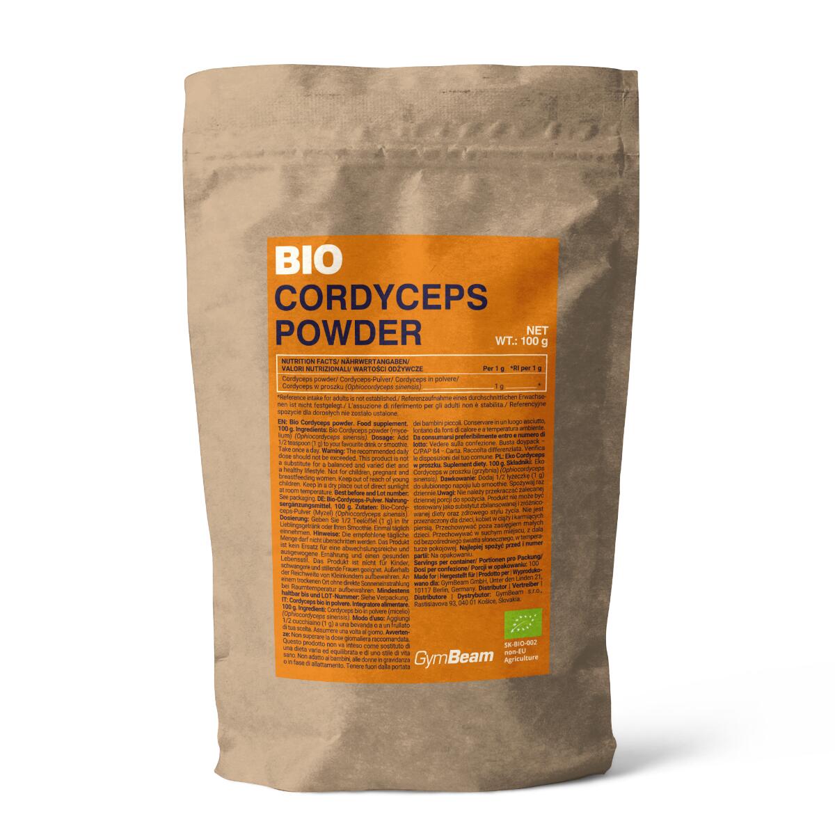 Kordyceps BIO proszek 100 g