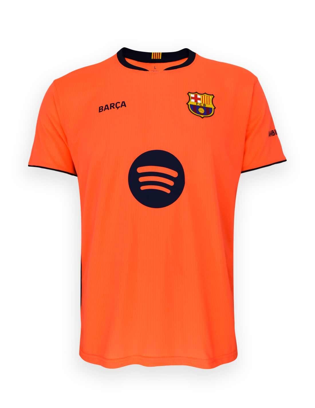 FC Barcelona 2025-2026, maglia da trasferta premium per tifosi, replica