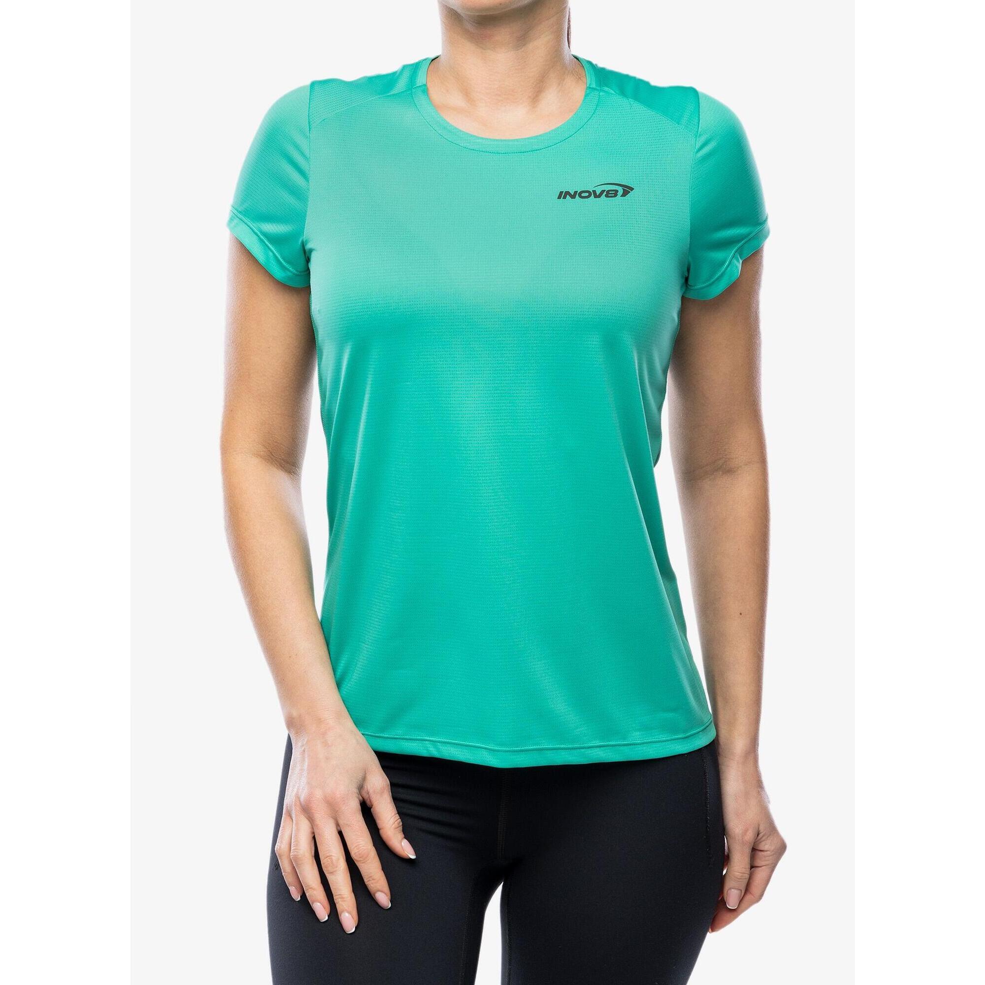 Koszulka biegowa damska Inov-8 Performance Short Sleeve