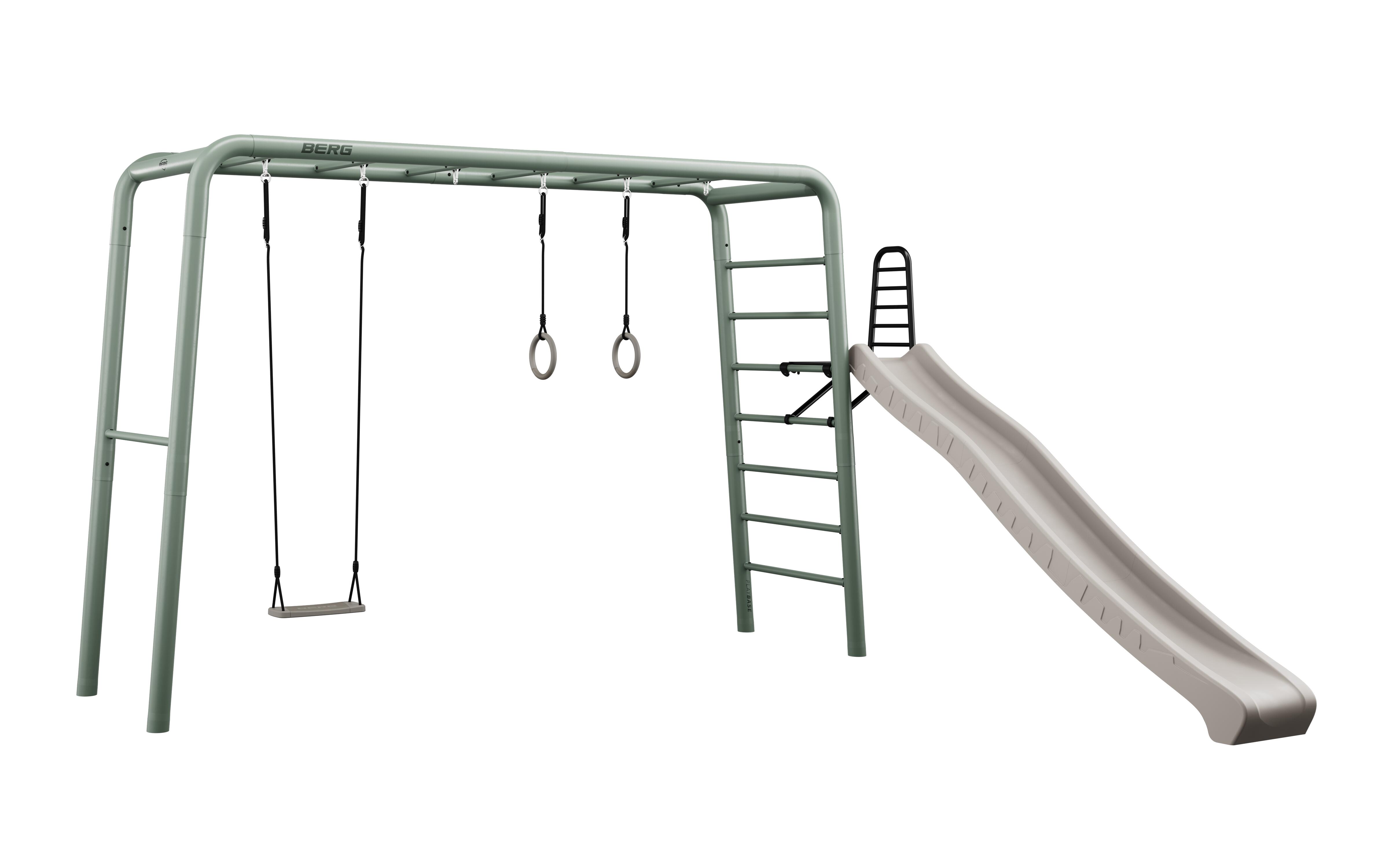 Plac Zabaw i Fitness, PlayBase Large + Play set Zielony