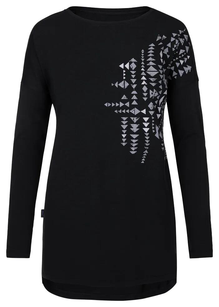 T-shirt damski Loap Abvera czarny