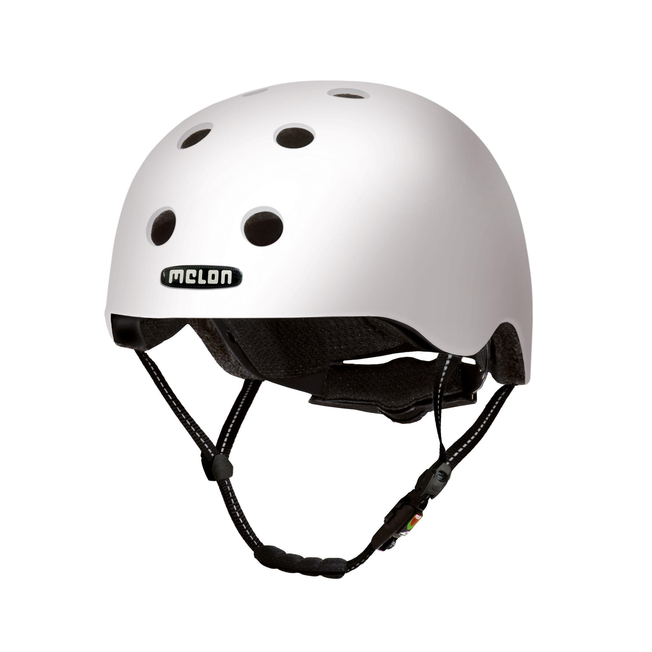 Kask rowerowy miejski „All Stars”, najjaśniejszy matowy