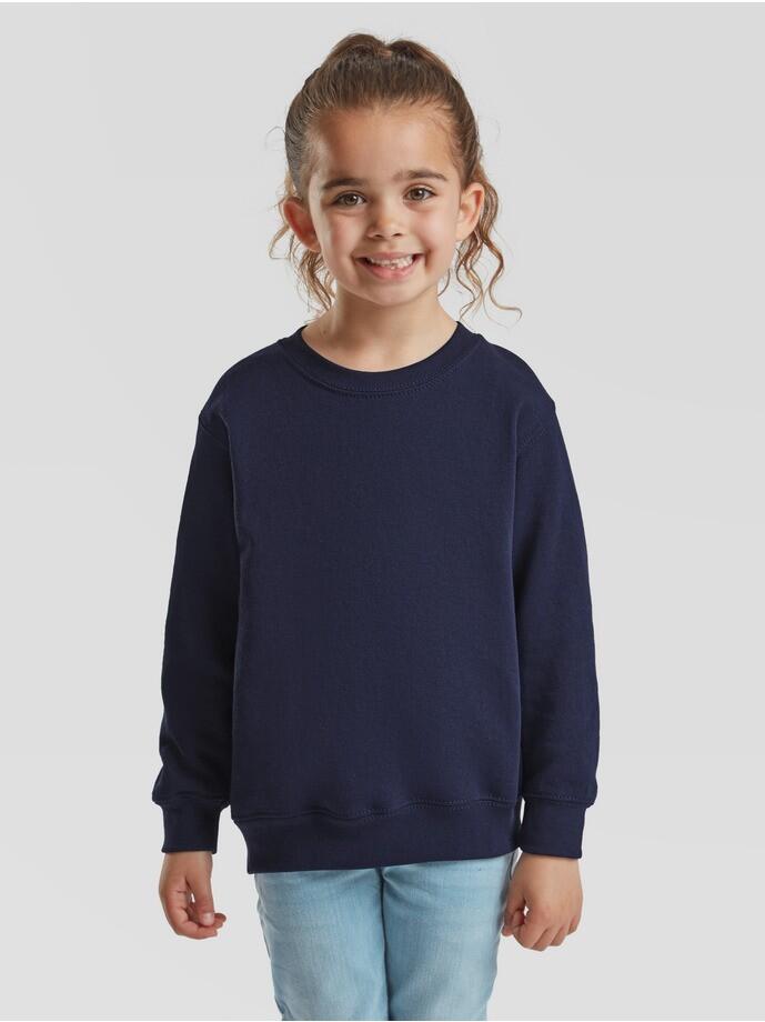 Fruit Of The Loom Kids Classic Sweatshirt niebieski