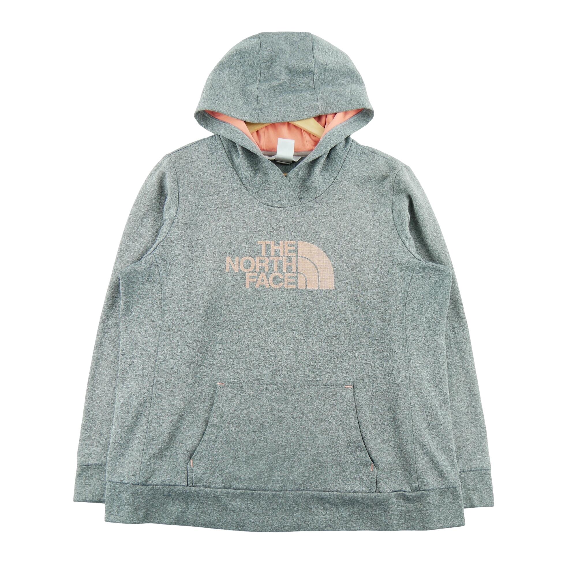 Second life - Bluza damska z kapturem The North Face szara - Stan dobry