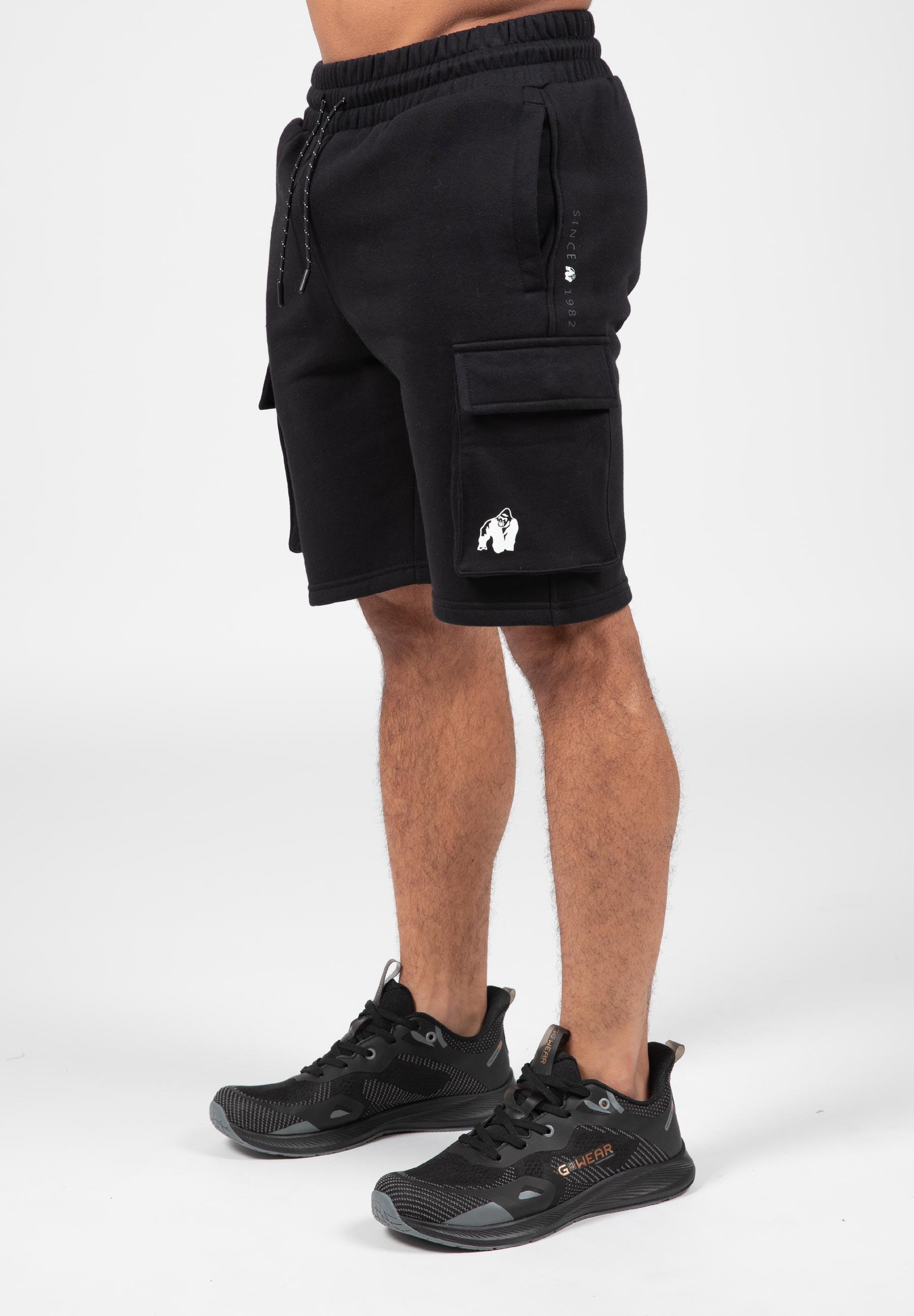 Hudson Cargo Sweat Szorty - Czarny