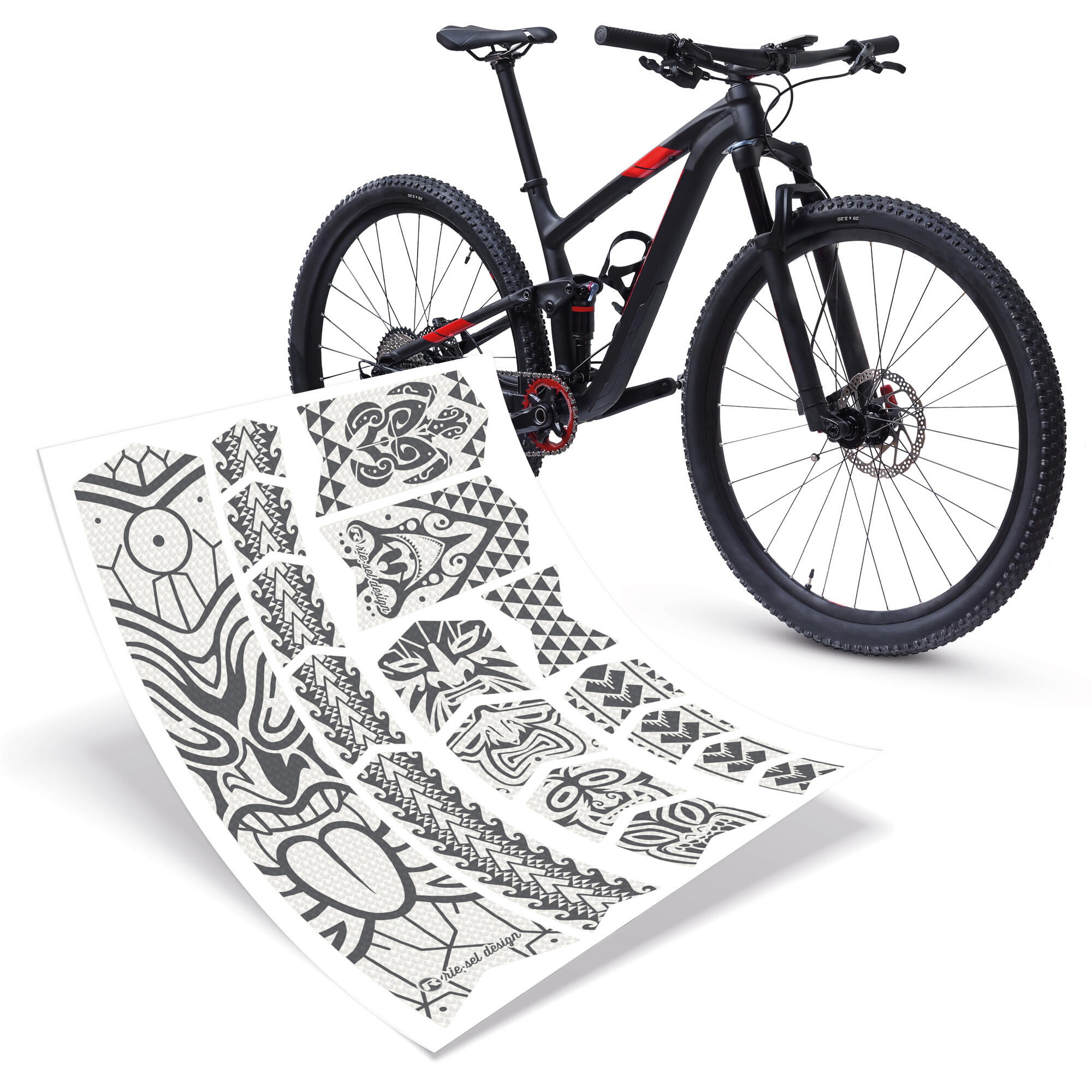 Zestaw folii ochronnej na ramę Riesel Design Frame:Tape 3000 Maori