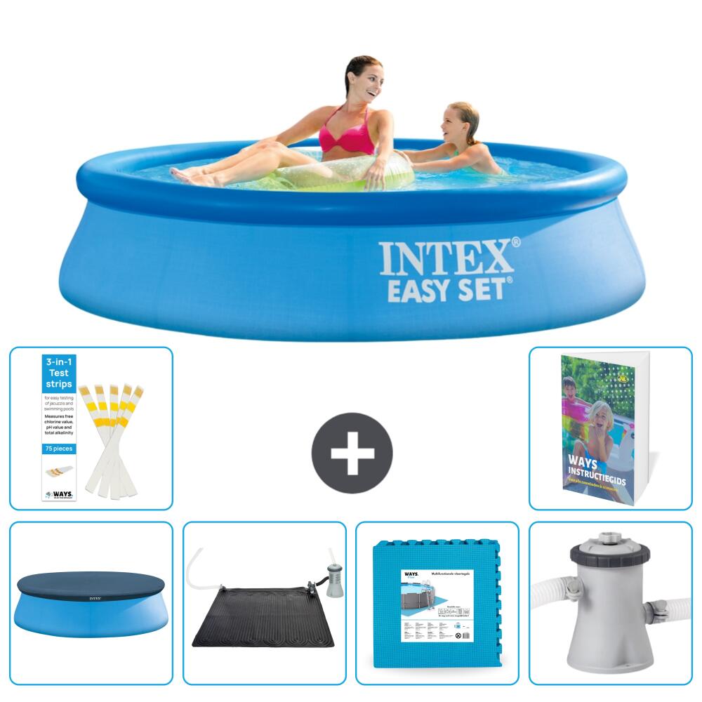 INTEX Basen Easy Set Okrągły - 244x61 cm - 7-częściowy S99