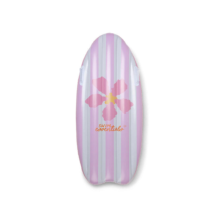 Swim Essentials Inflatable Surfboard - Pink - Flower Market