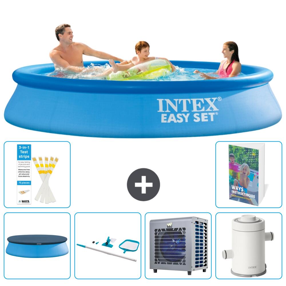 INTEX Basen Easy Set Okrągły - 305x61 cm - 7-częściowy S122