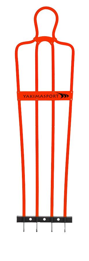 Mur piłkarski AirFlow, 160cm, Pasywny obrońca junior czerwony