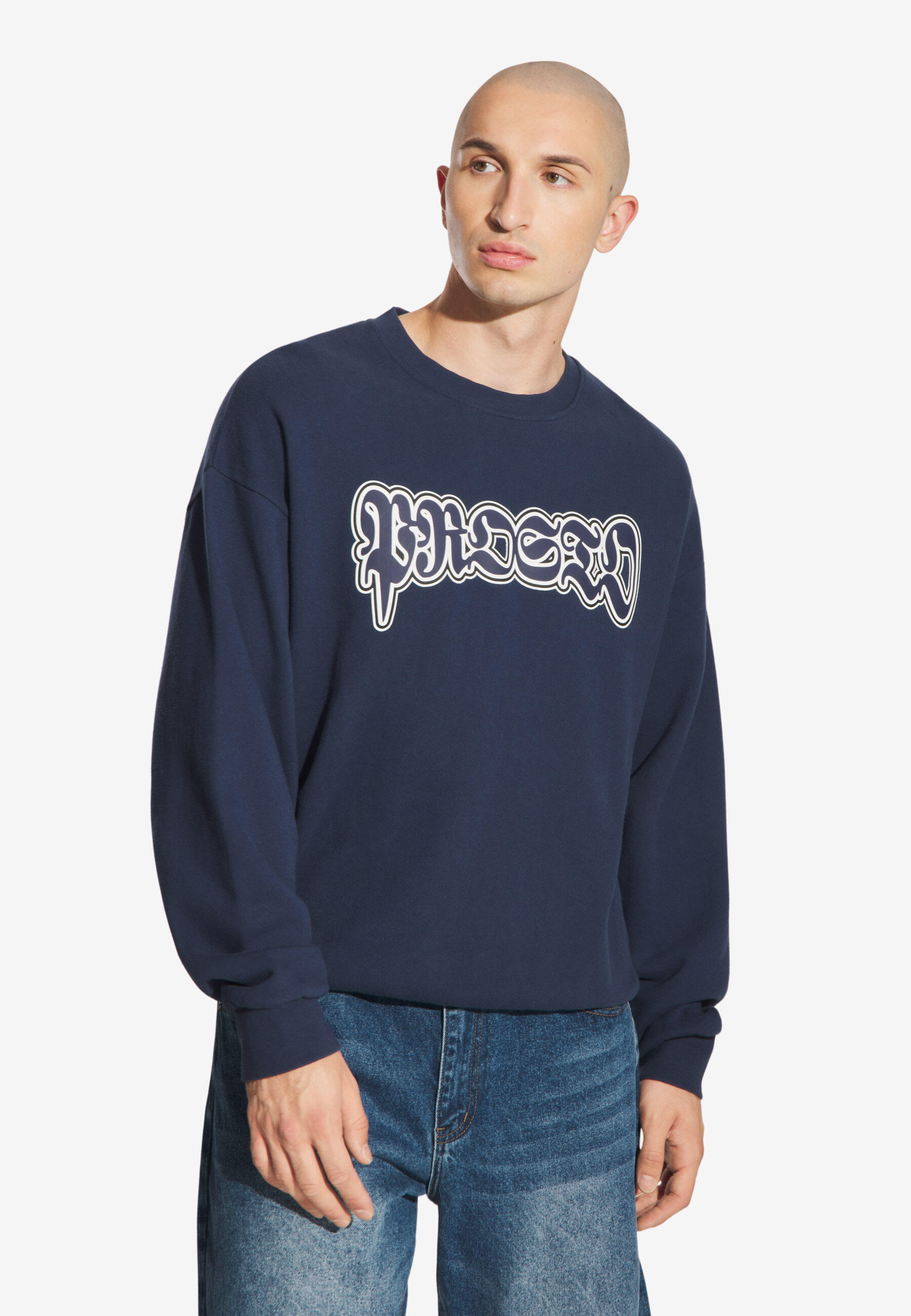 Bluza sportowa męska Prosto Graffiti Logo bez kaptura