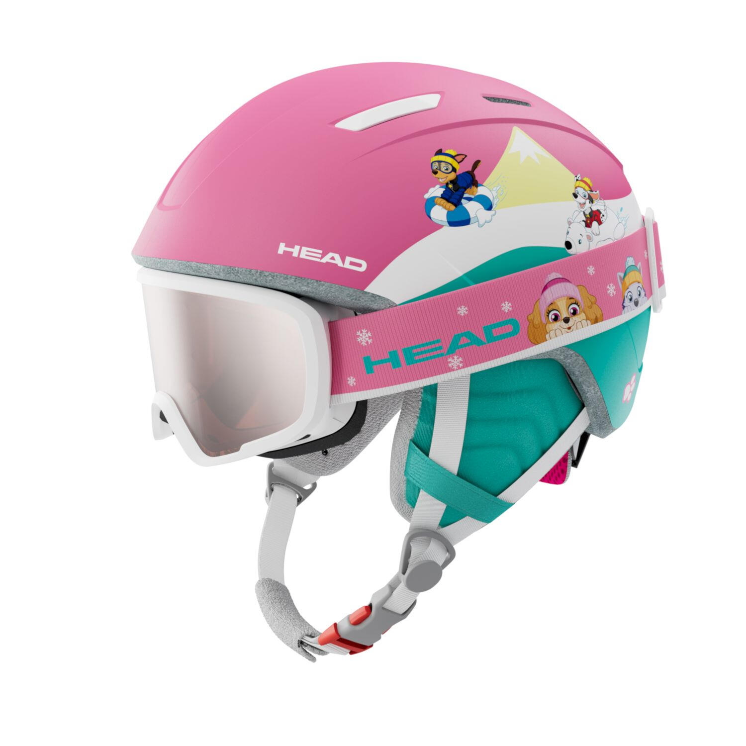 Kask narciarski dla dziewczynki Head Maja Set Paw