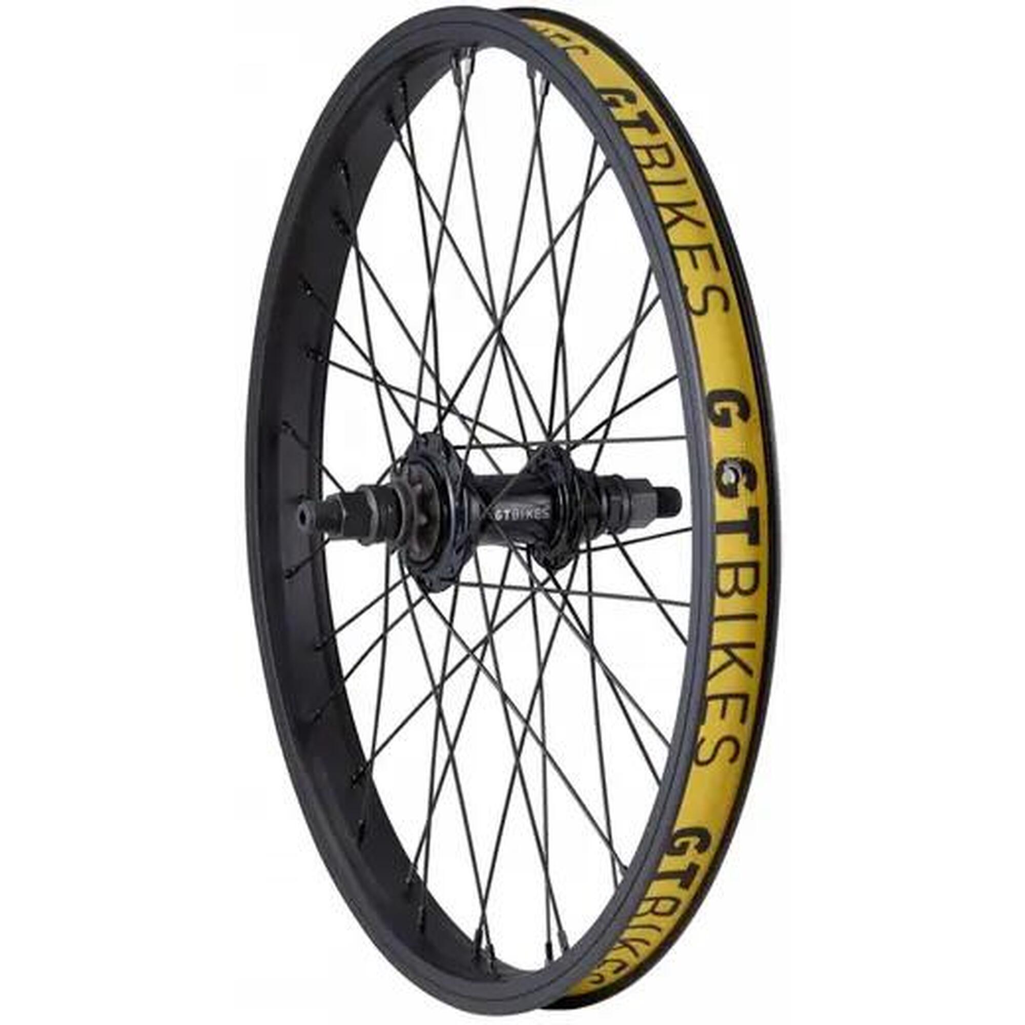 BMX Koła GT NBS 20 Cassette BMX Tył Koło - Czarny - Left hand drive