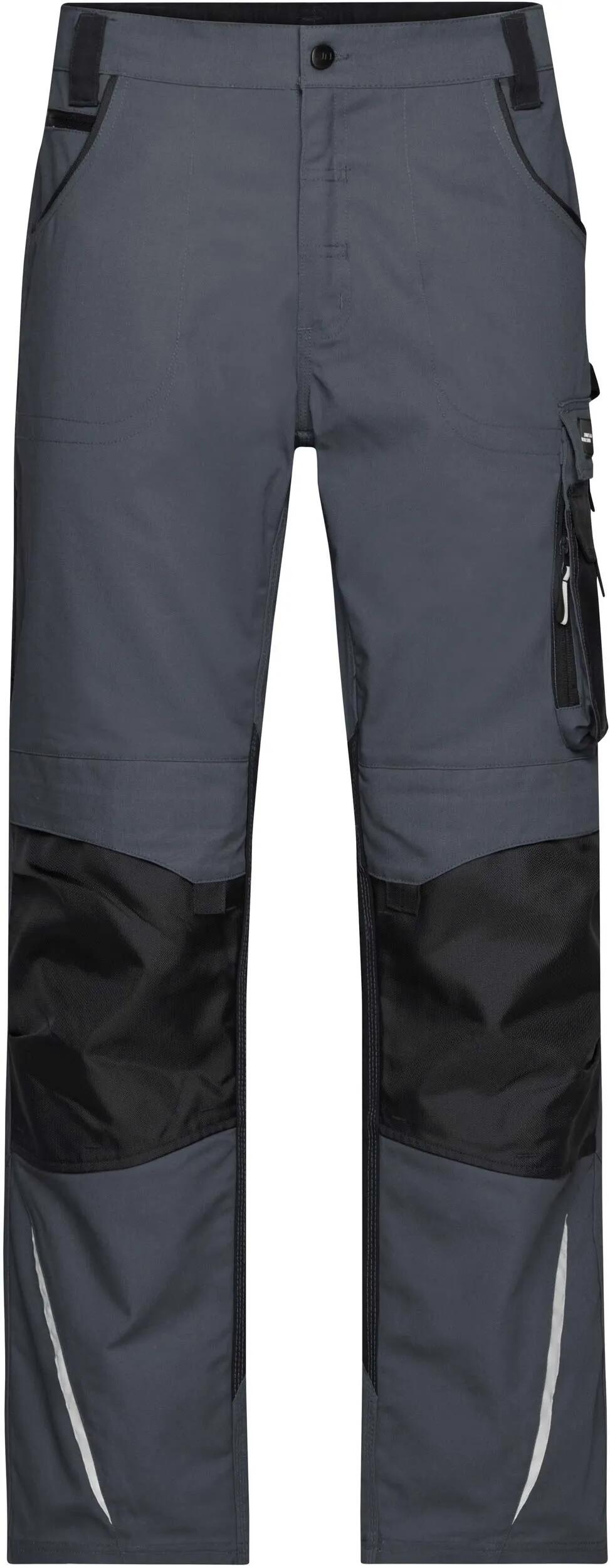 Spodnie robocze James & Nicholson z wzmocnieniami Cordura®