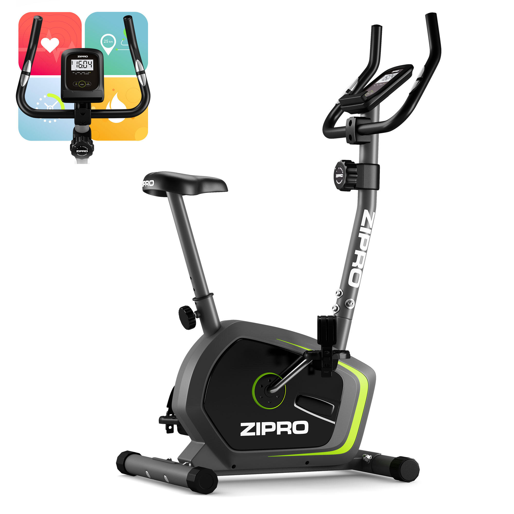 Rower stacjonarny treningowy Drift Rowerek magnetyczny pionowy