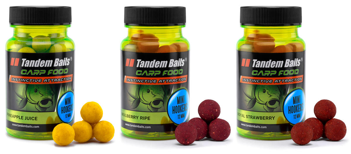 Kulki Haczykowe Carp Food Perfection Mini Hookers 12mm/50g Mix owocowy – 3 sztuk