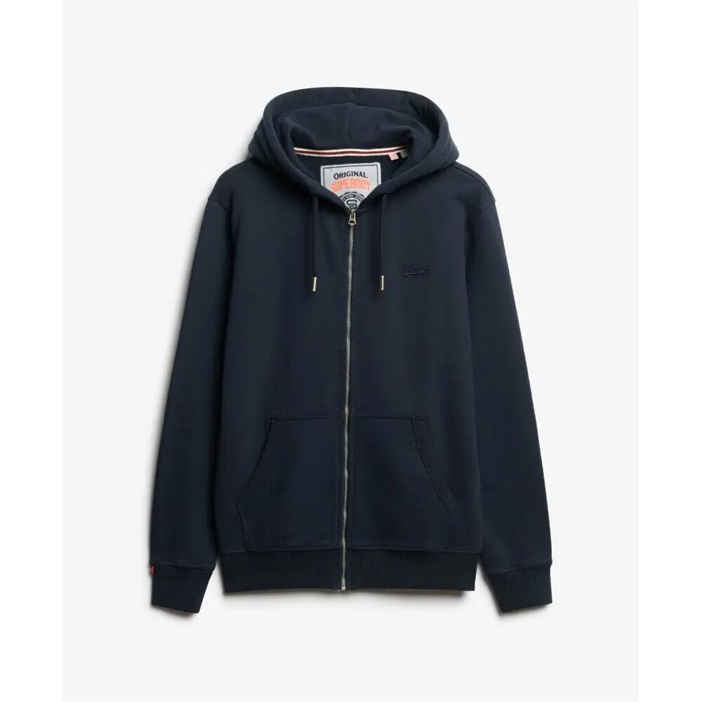 Bluza z kapturem i zamkiem błyskawicznym Superdry Essential Logo