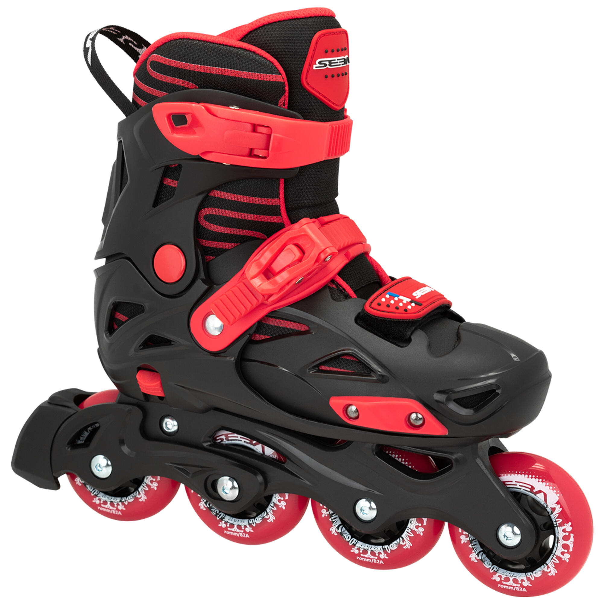 Rolki SEBA STJ Black Red Junior