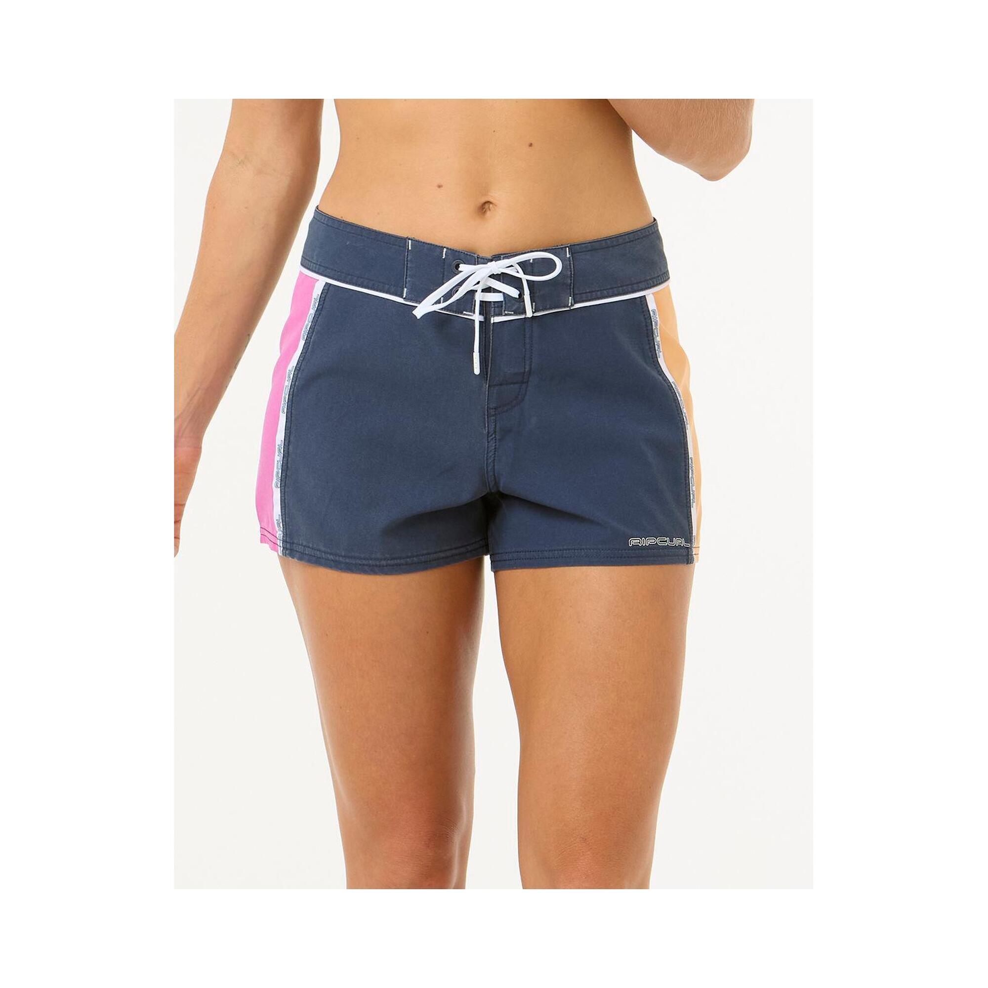 Spodenki surfingowe damskie Rip Curl Las Dalias Performance 3 Granatowy