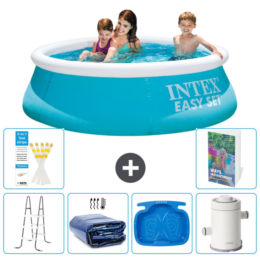 INTEX Basen Easy Set Okrągły - 183x51 cm - 7-częściowy S144