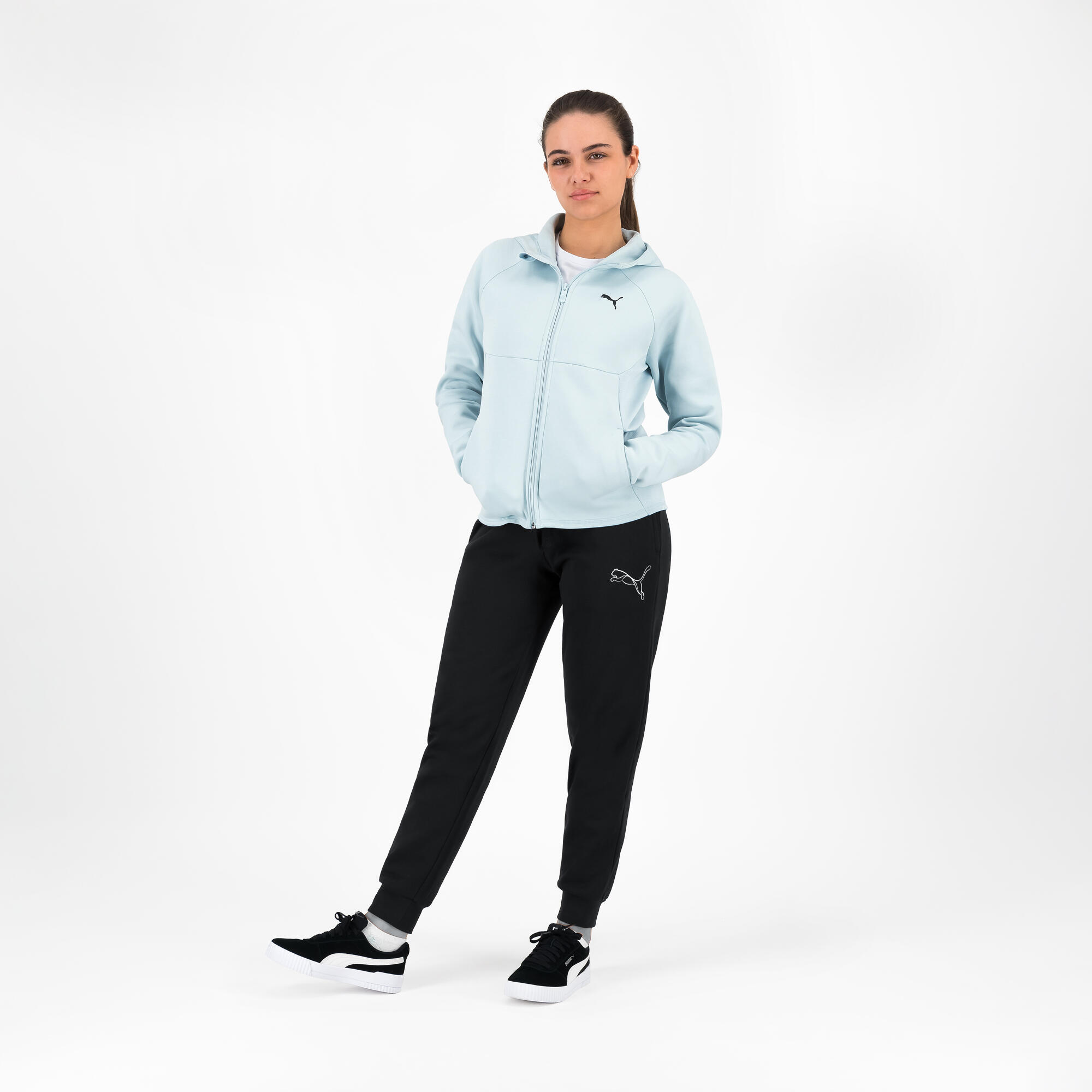 Bluza z kapturem damska Puma Gym & Pilates