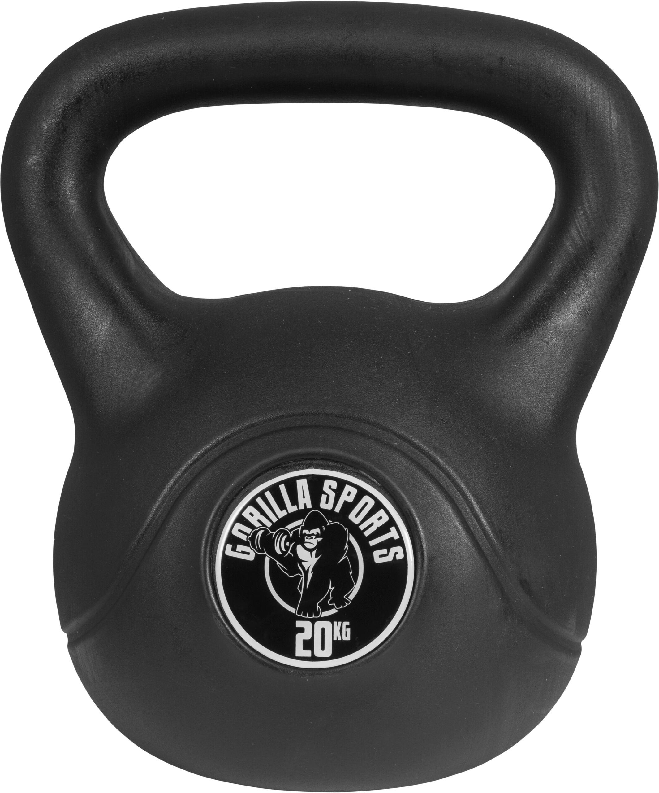 Kettlebell treningowy winylowy Gorilla Sports 20 kg