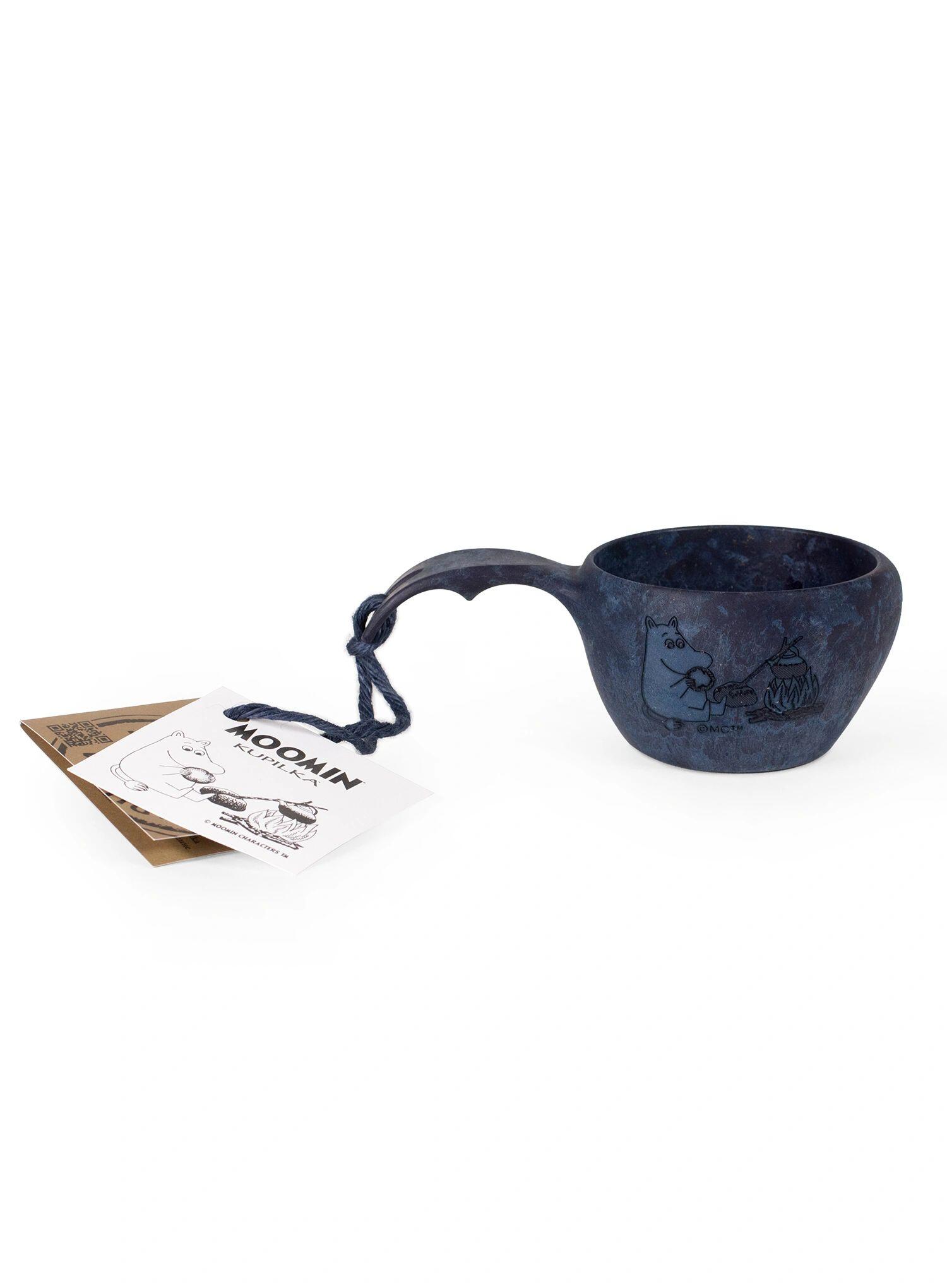 Kubek turystyczny Kupilka 12 Moomin Moomintroll Coffee (0,12 l) - blue