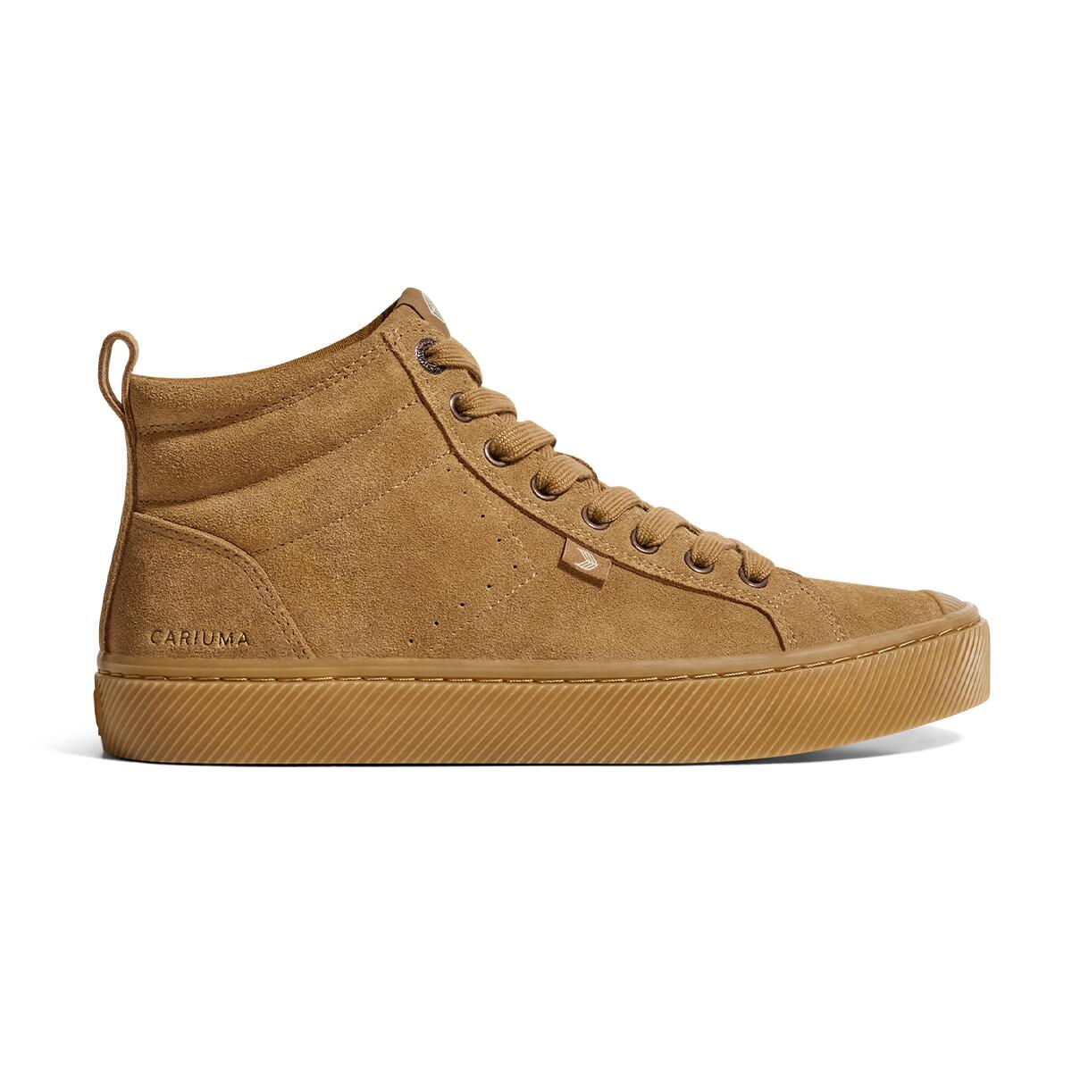 Buty męskie Cariuma OCA HIGH SUEDE ALL CAMEL