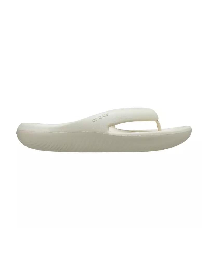 Mules Crocs MELLOW RECOVERY FLIP BONE Beige