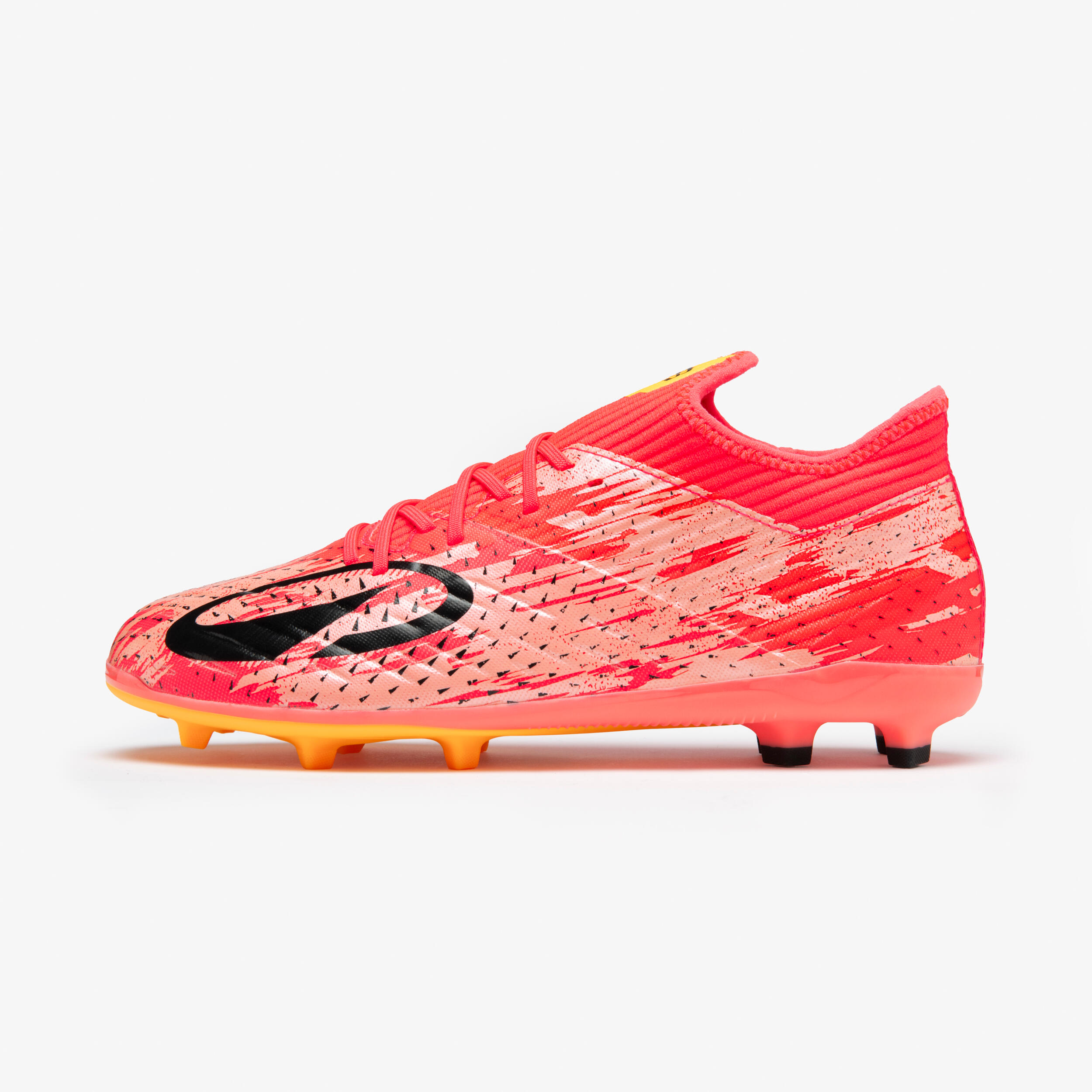 Buty piłkarskie dla dzieci Kipsta CLR FG sznurowane