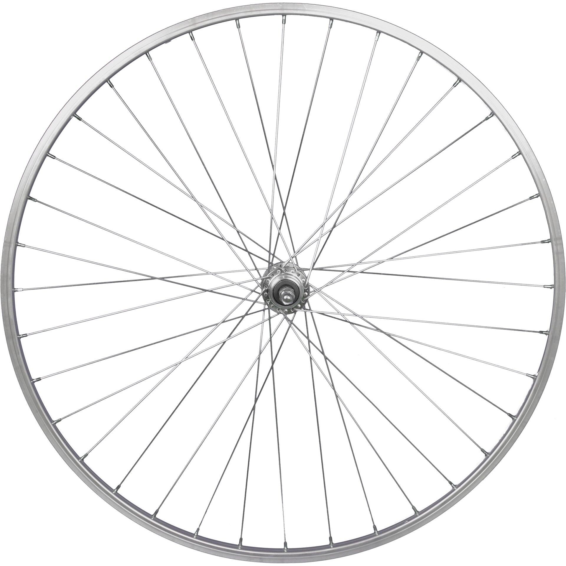 Koło tylne Roland P24H 28 36g 7 biegów stała oś aluminium srebrne