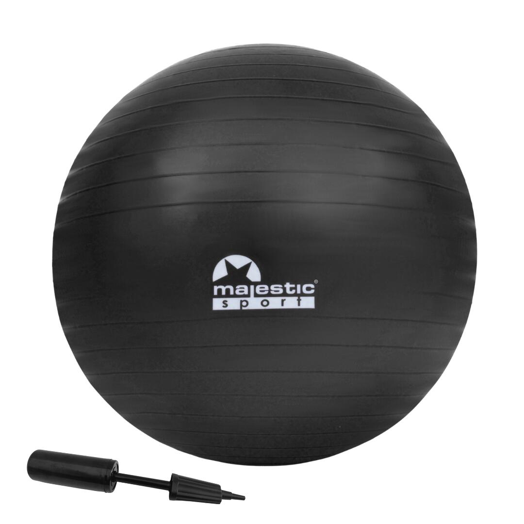 Piłka gimnastyczna Majestic Sport 65 cm z pompką