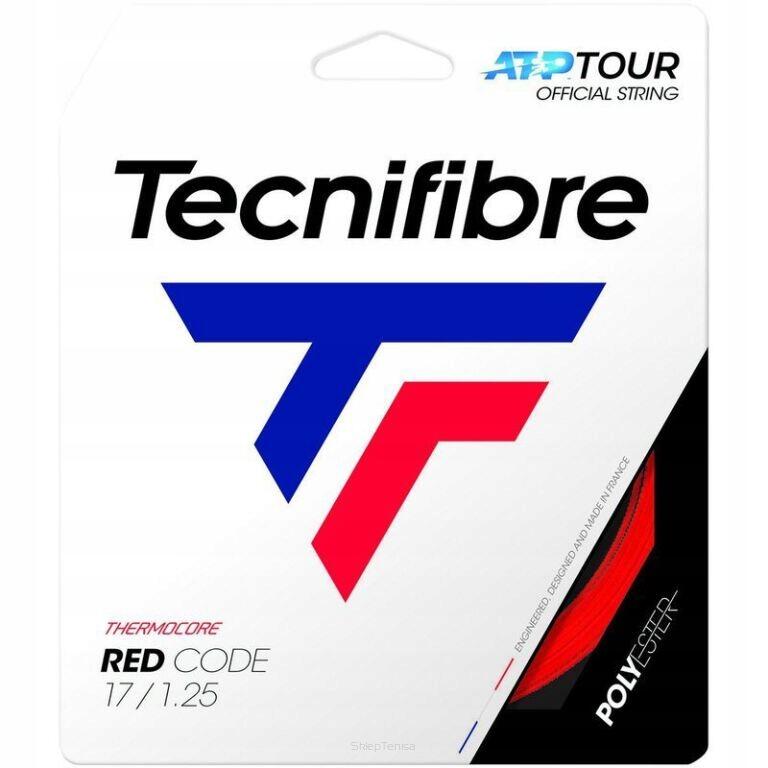 Фото - Аксесуари Tecnifibre Naciąg tenisowy  Red Code 1.25 czerwony 