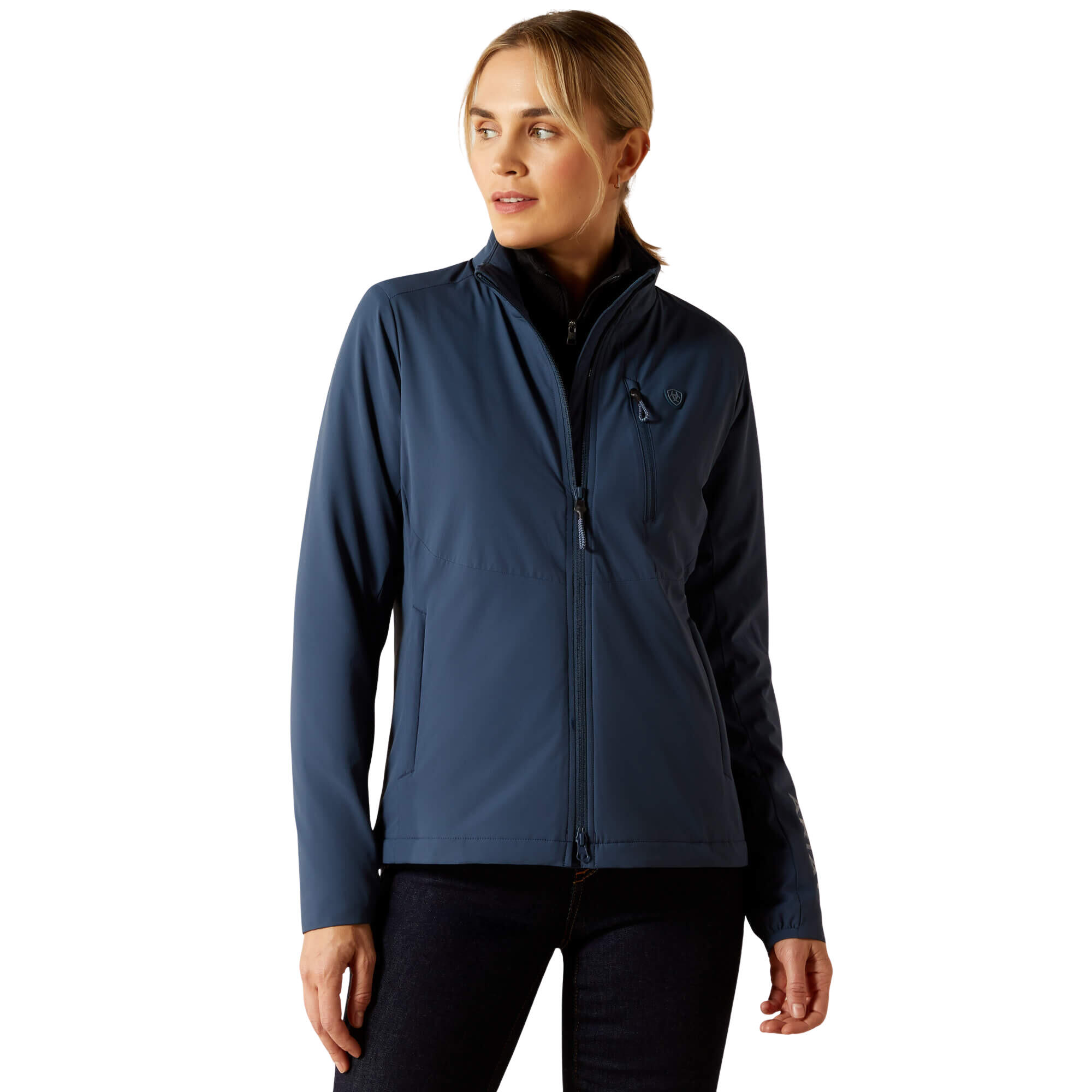Damska kurtka jeździecka zapinana na zamek Ariat Rion StretchShell Insulated
