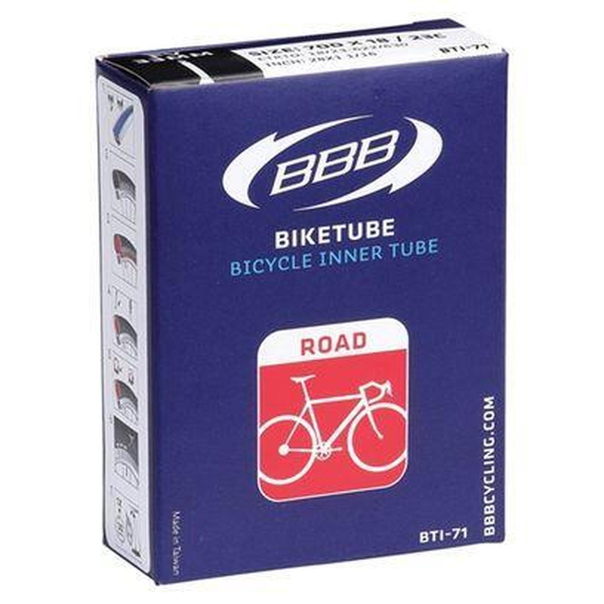 Dętka rowerowa BBB BikeTube SL 28 FV 20-28C-60