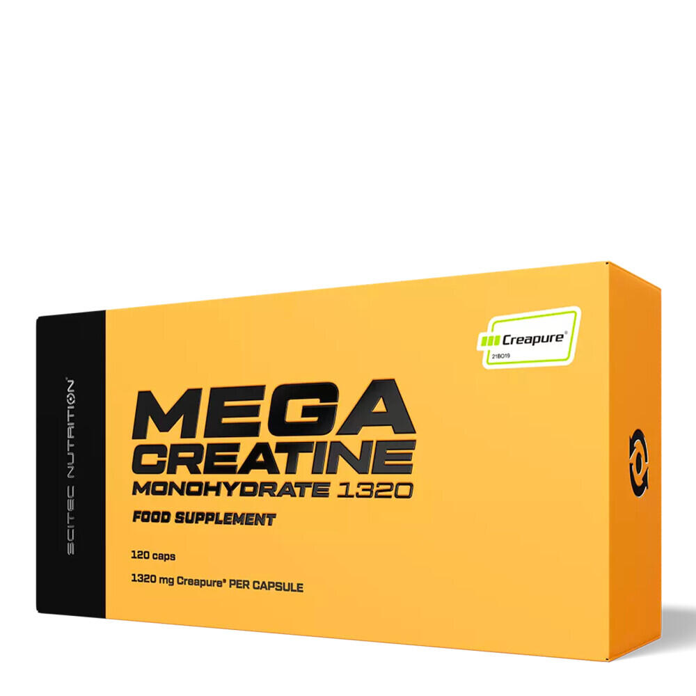 Mega monohydrat kreatyny 1320 (120 kaps)