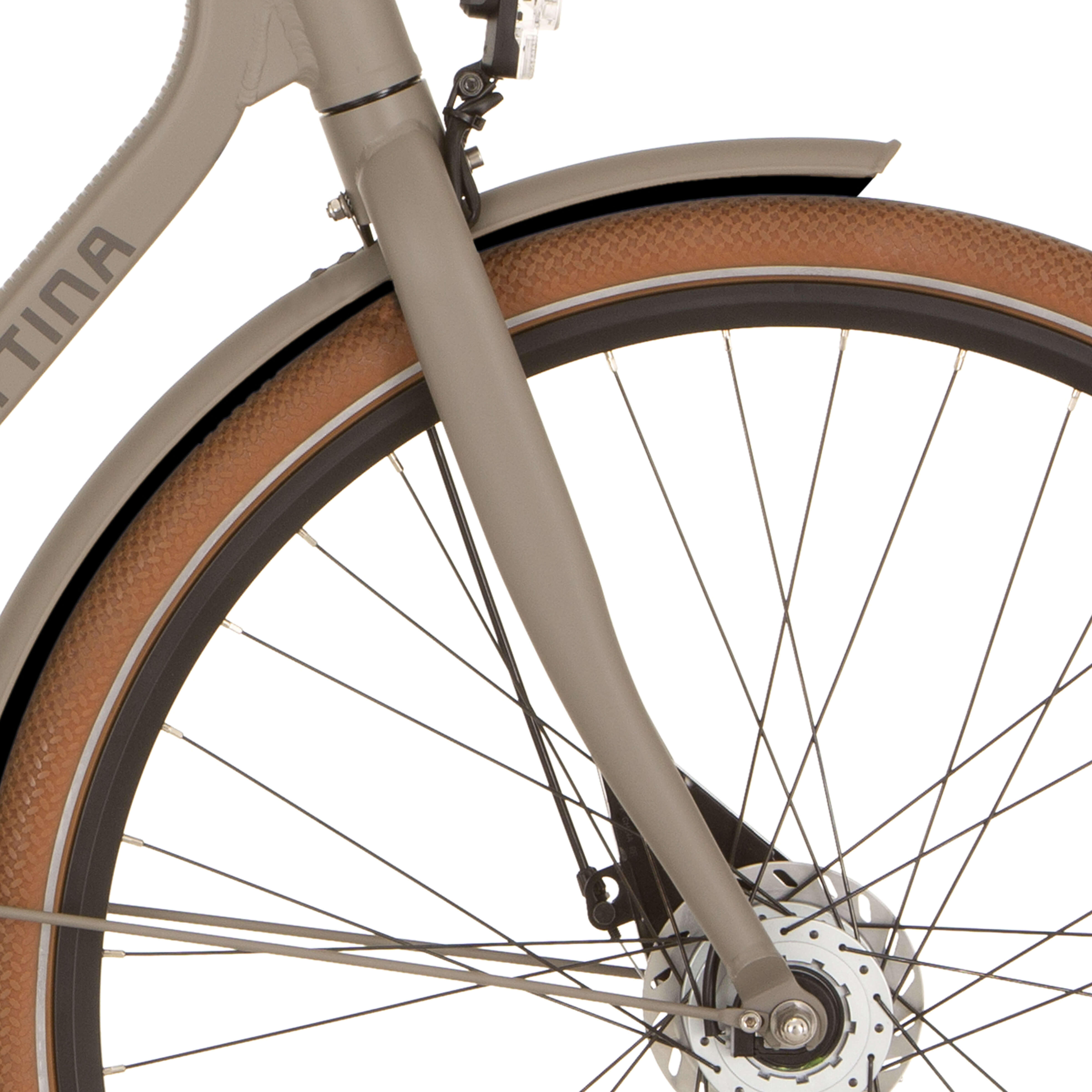 Cortina FORK FOSS Halva Gray Matt 28 cali