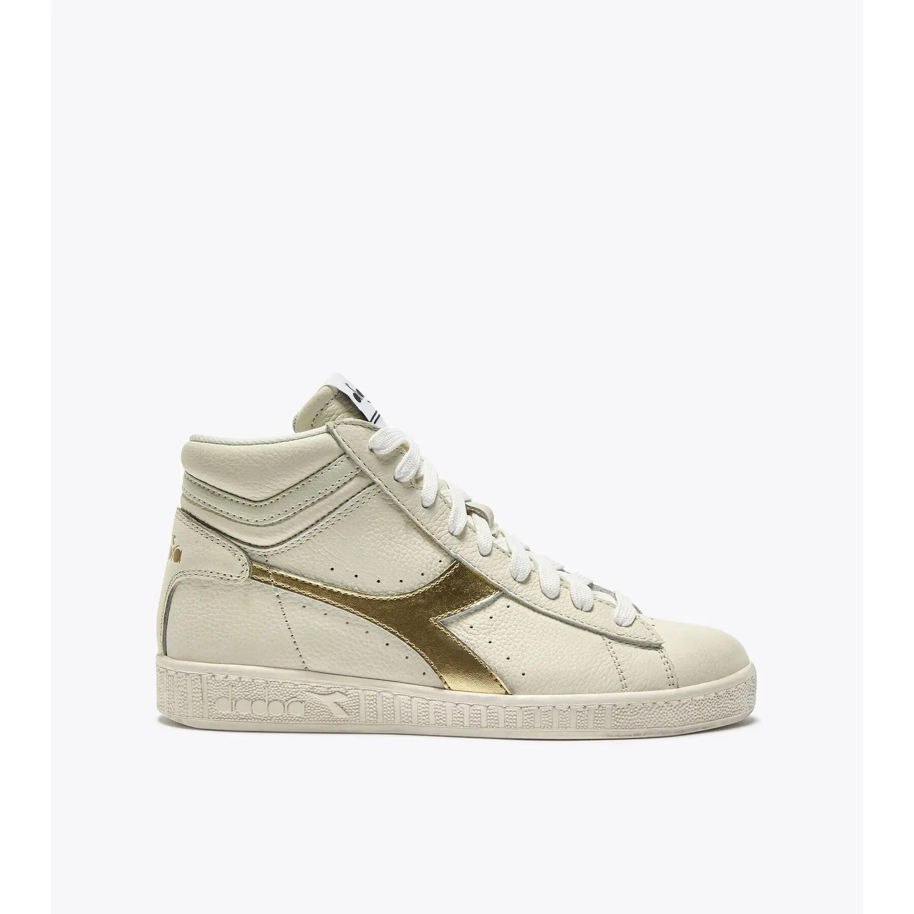 Sneakersy damscy Diadora Game L Waxed Metal High