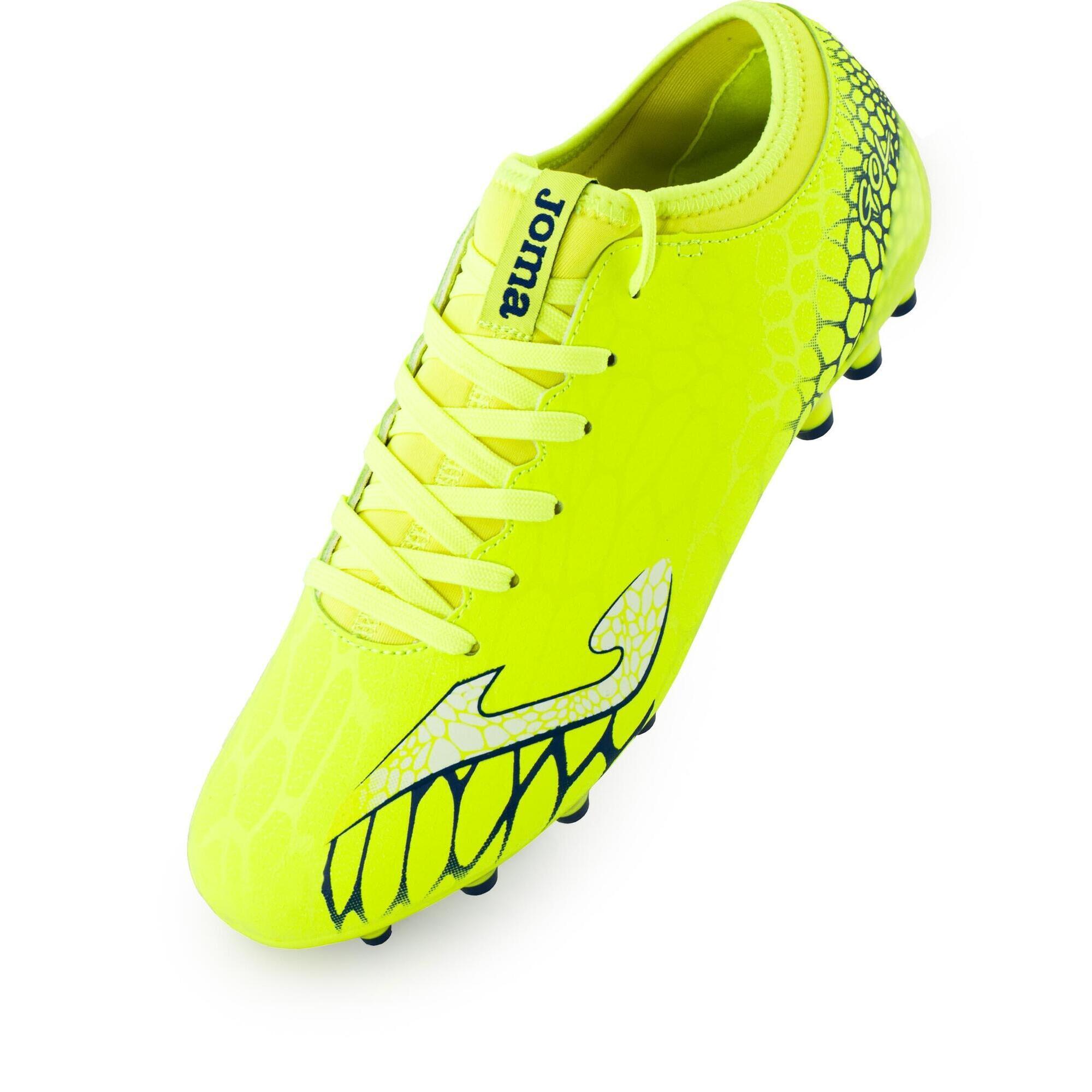 Joma Gol 2509 - Buty piłkarskie na sztuczną trawę (AG) Lemon Fluor 42