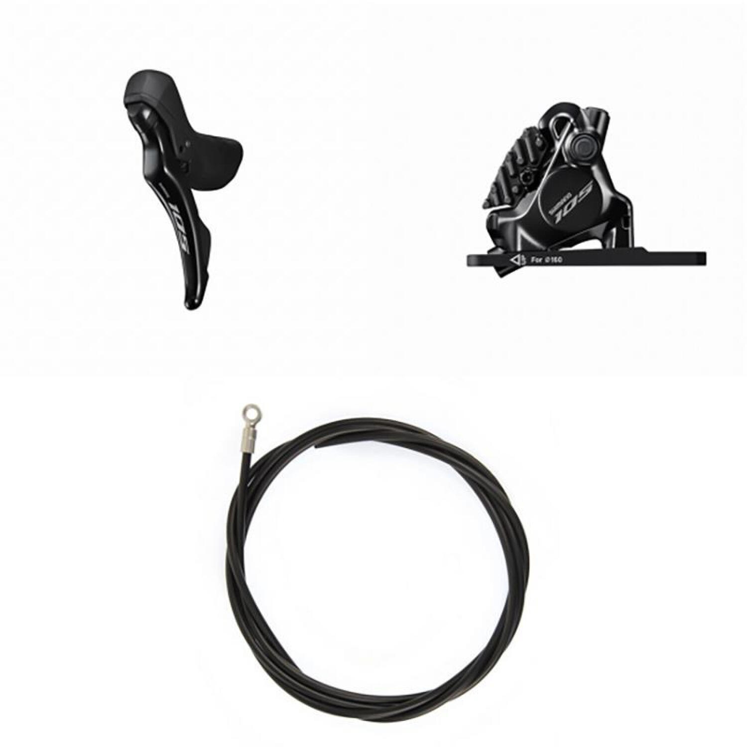 Zestaw lewego przedniego hamulca Shimano BRR7170KTSTR7120ST