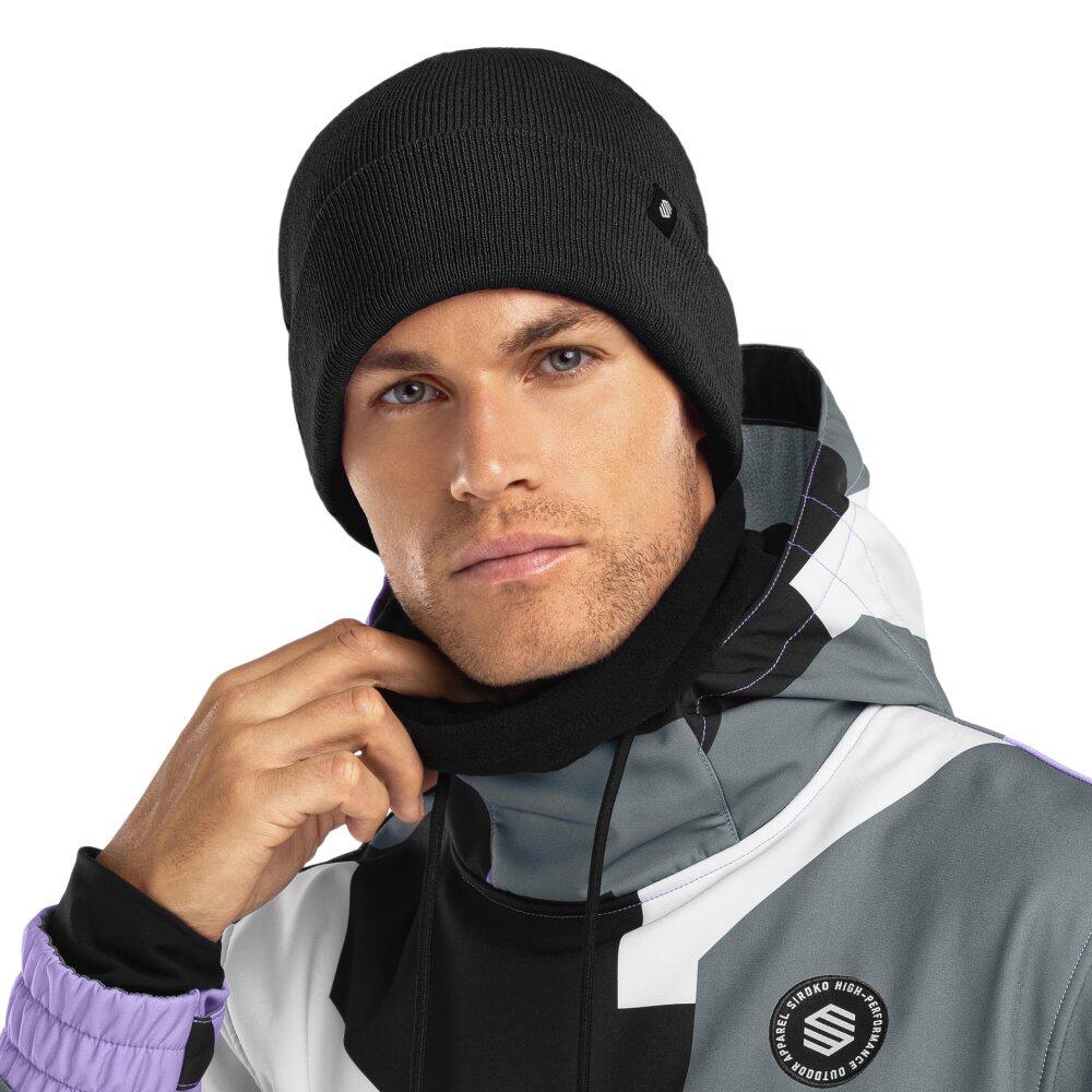 Czapka zimowa beanie męska Snowflake