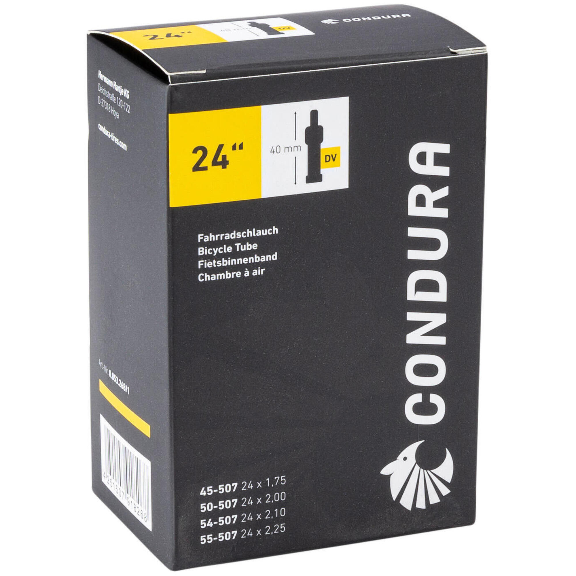 Wewnętrzna Dętka Condura 24 dv40 47/57-507